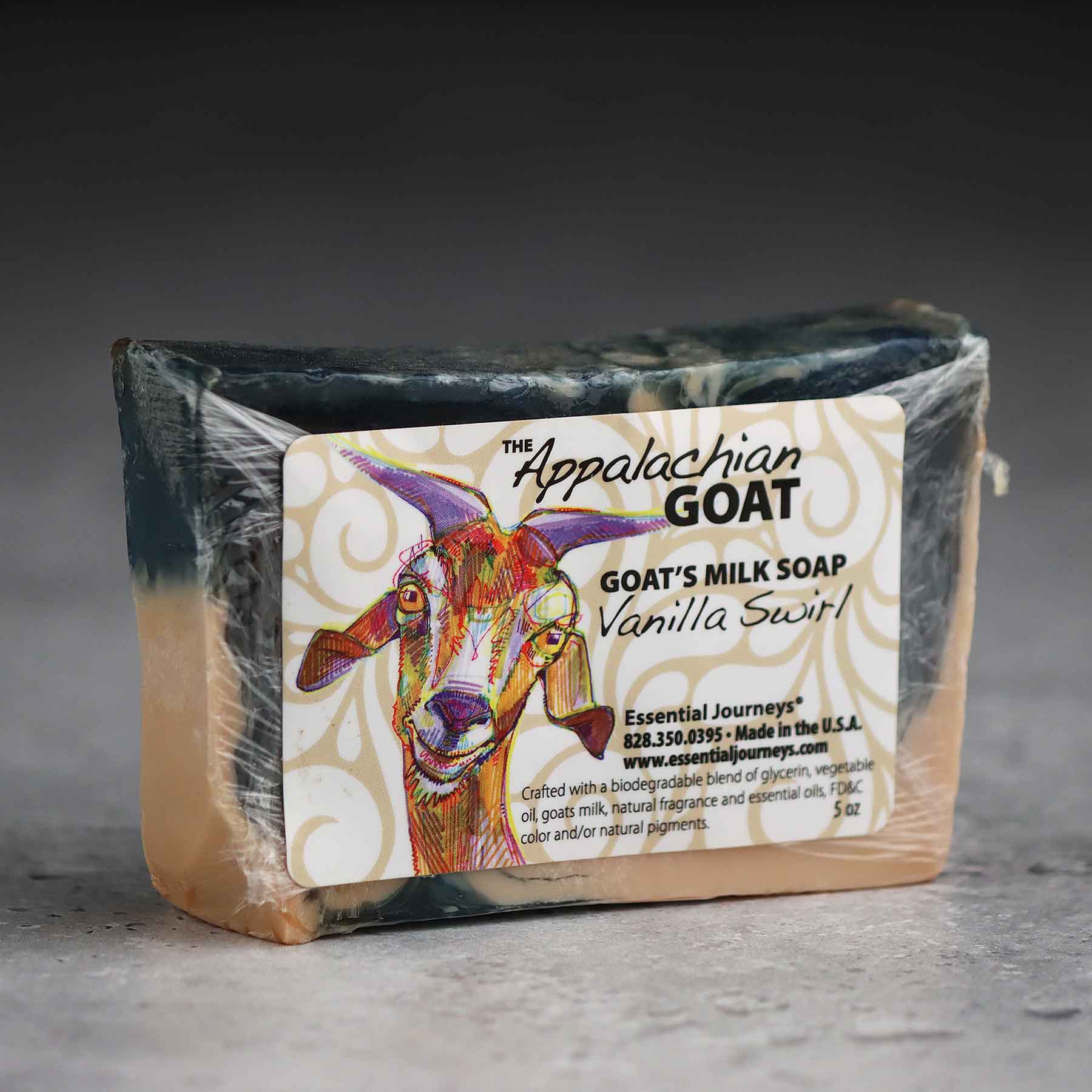 Vanilla Swirl Goat's Milk Soap