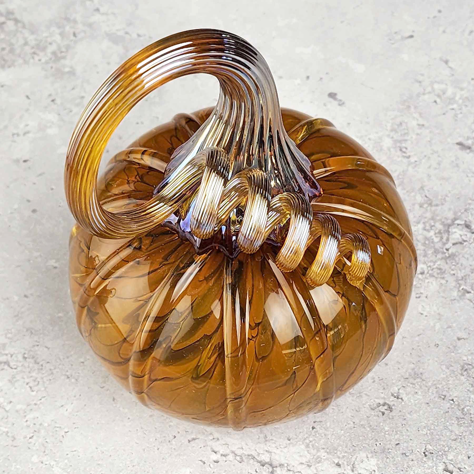 Glossy Gold Pumpkin