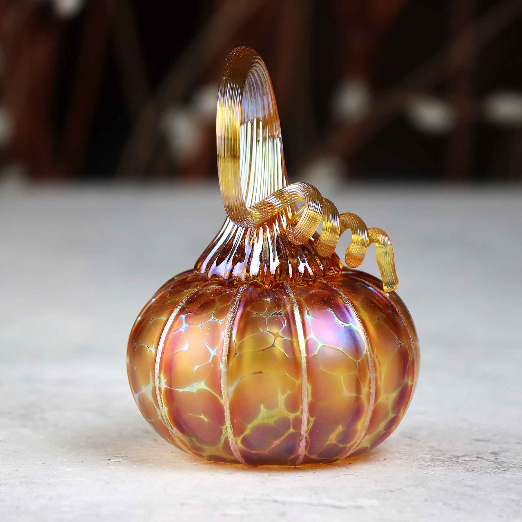 Gold Ruby Pumpkin