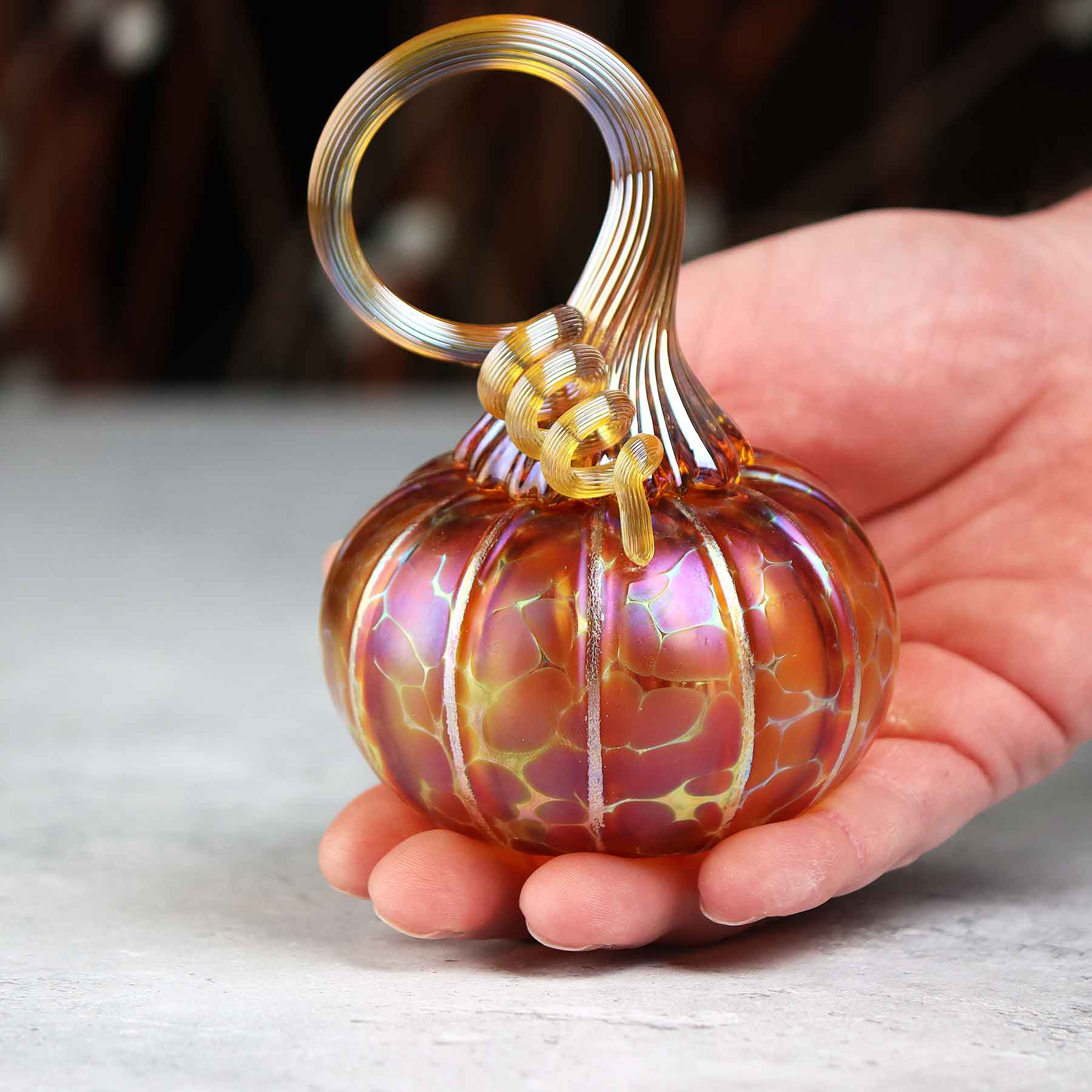 Gold Ruby Pumpkin