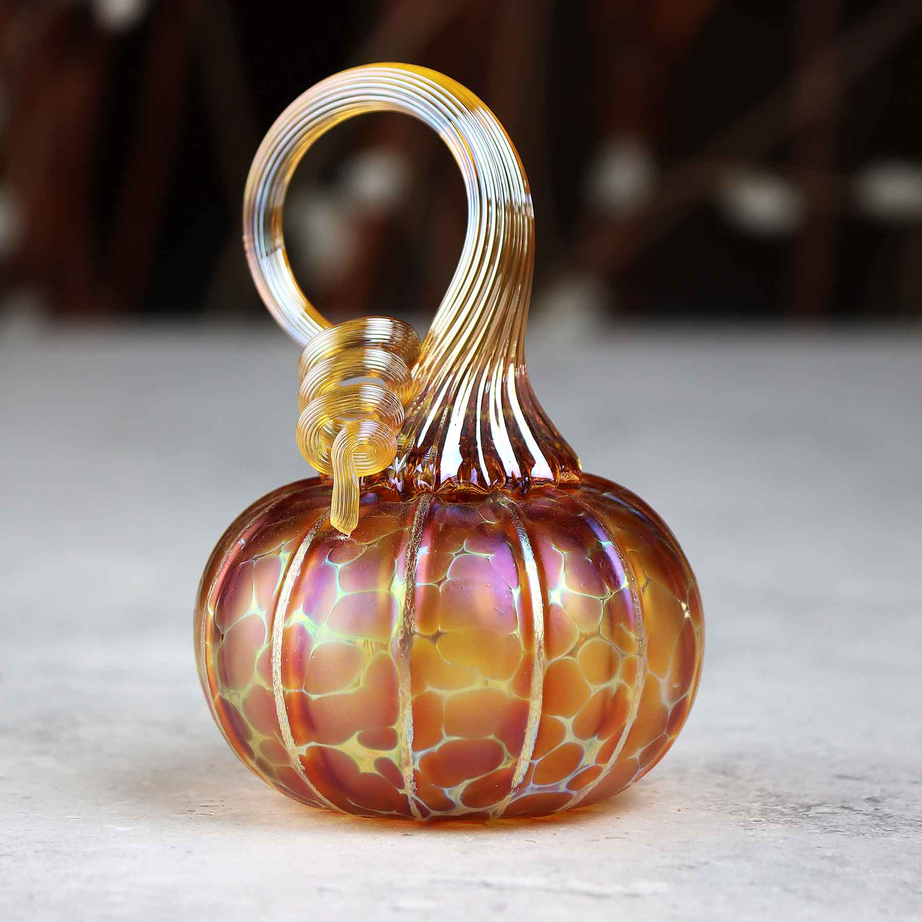 Gold Ruby Pumpkin