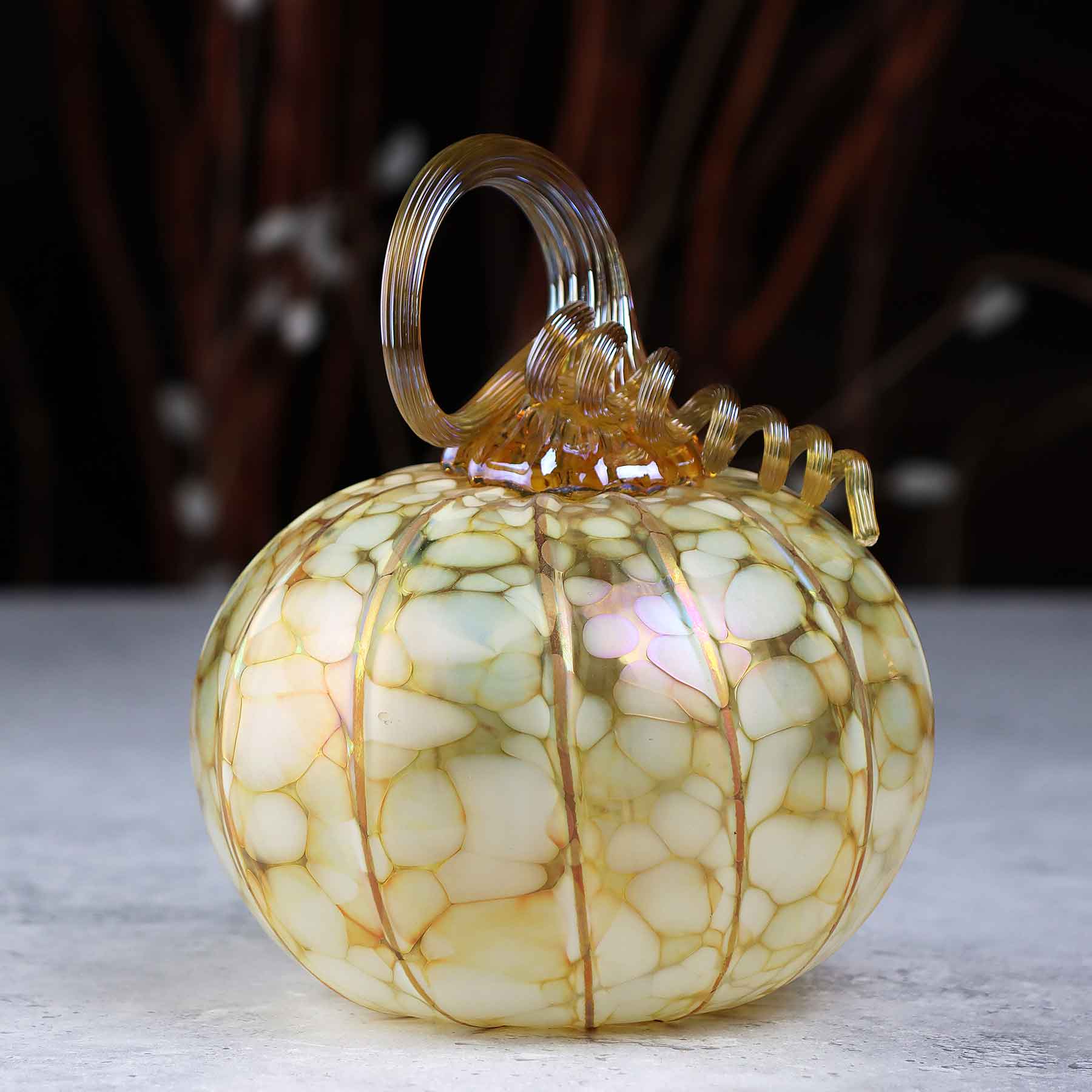 Ivory Large Pumpkin