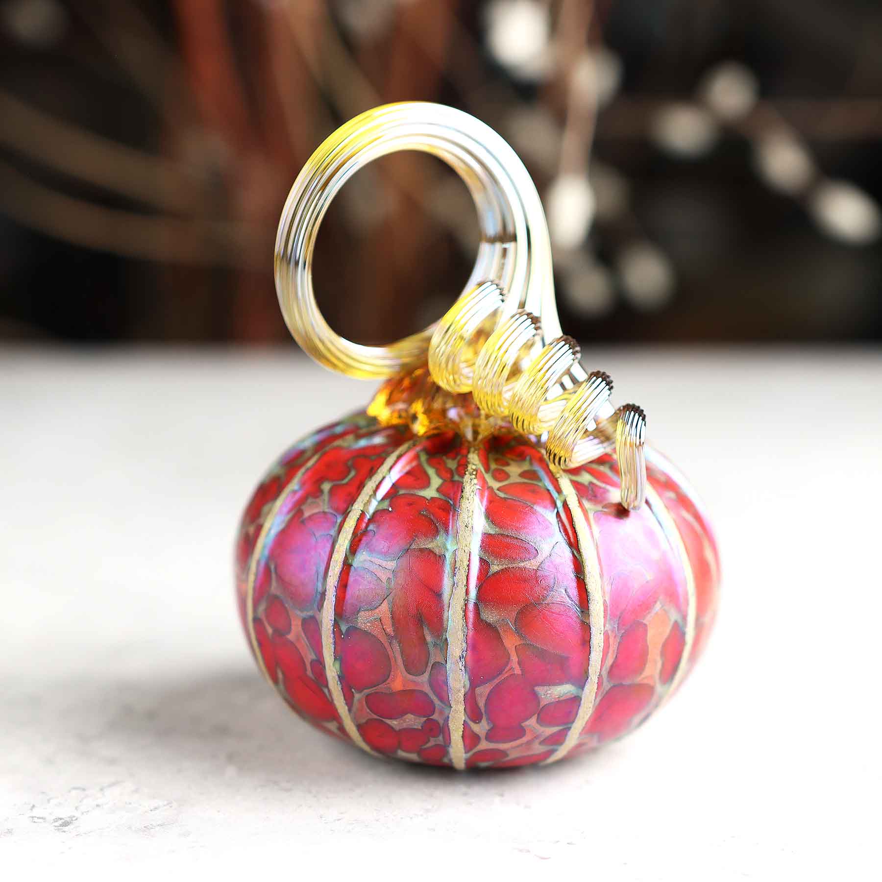 Sierra Red Tilted Pumpkin