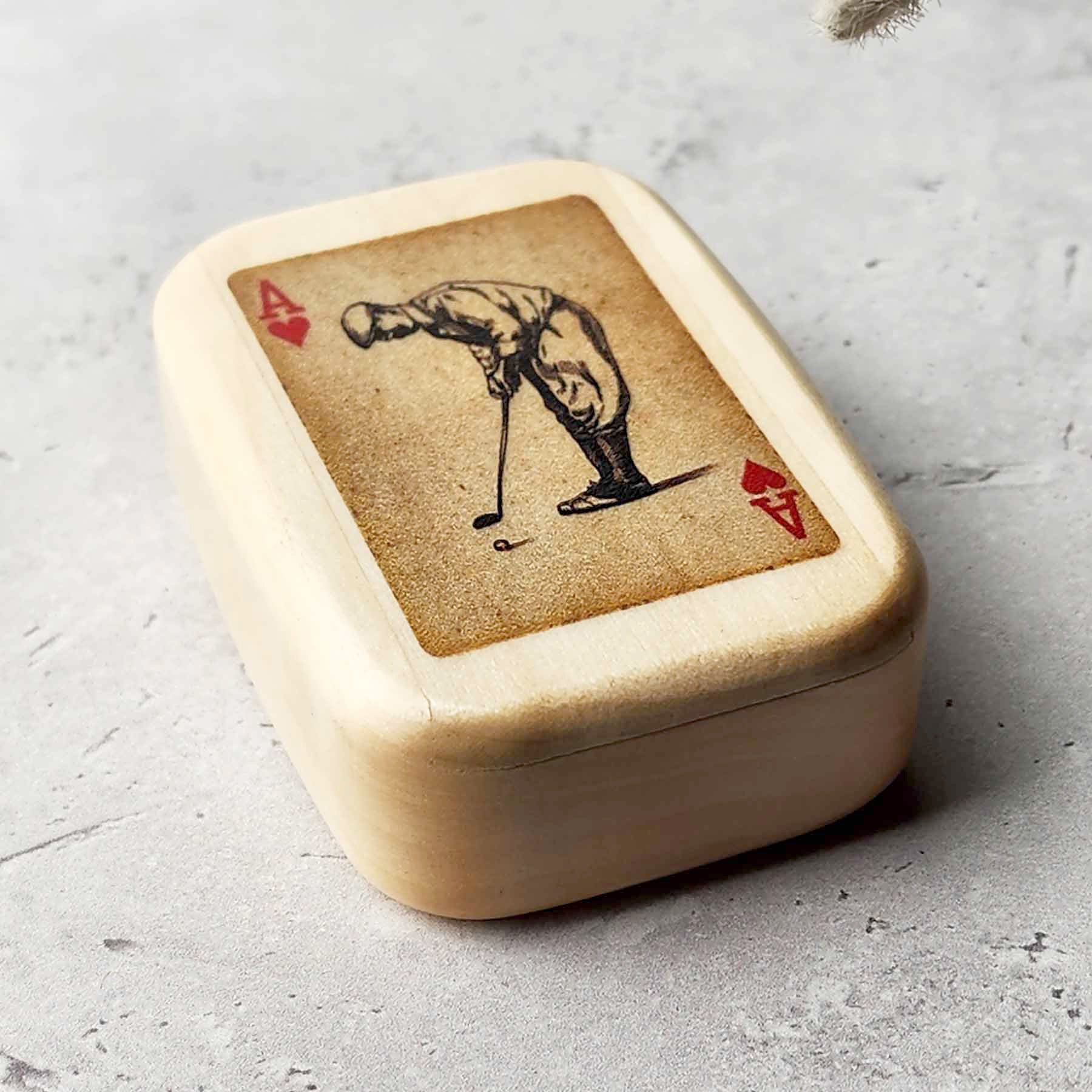 Treasure Box- Gentleman Golfer w/Tees