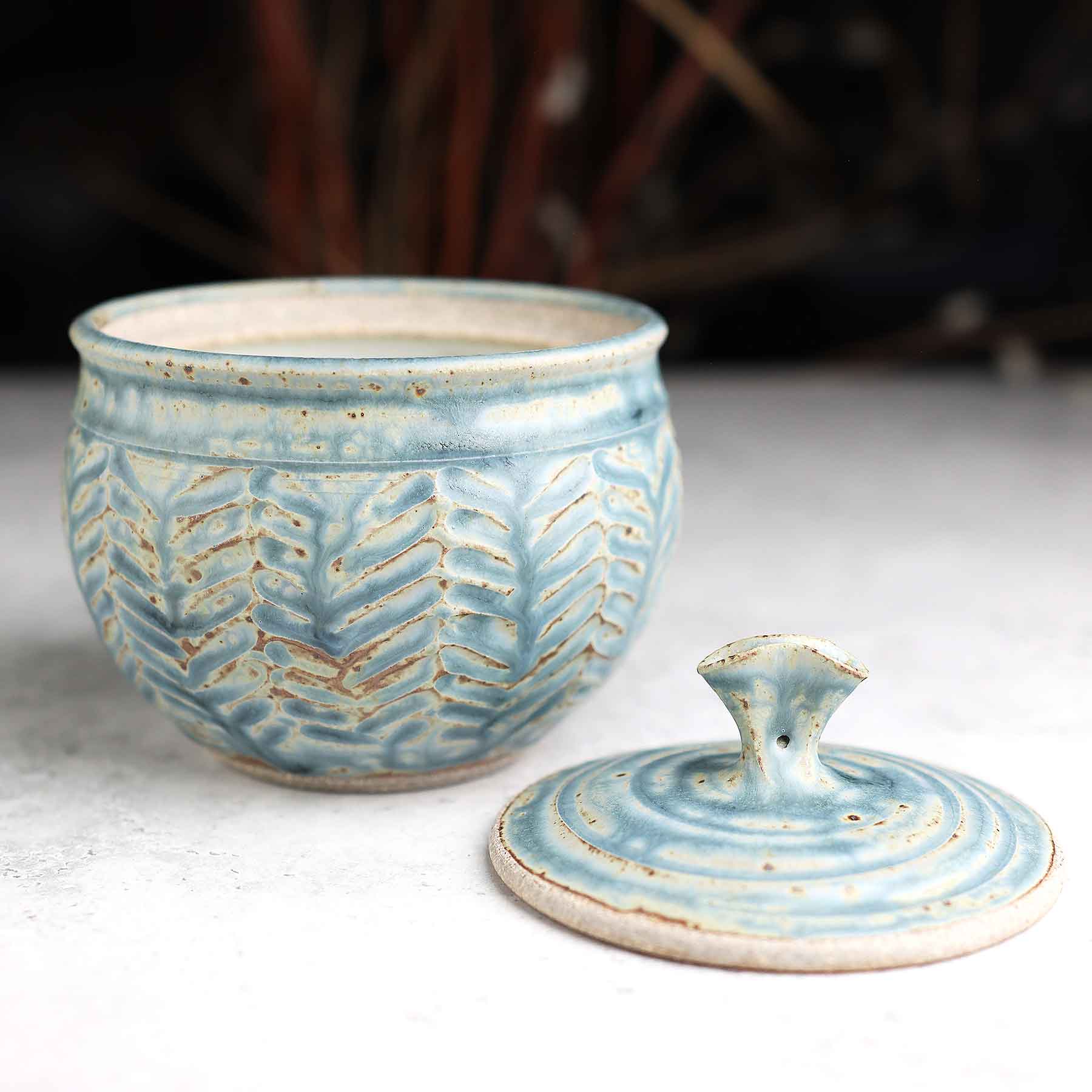 Small Herringbone Jar; Lba