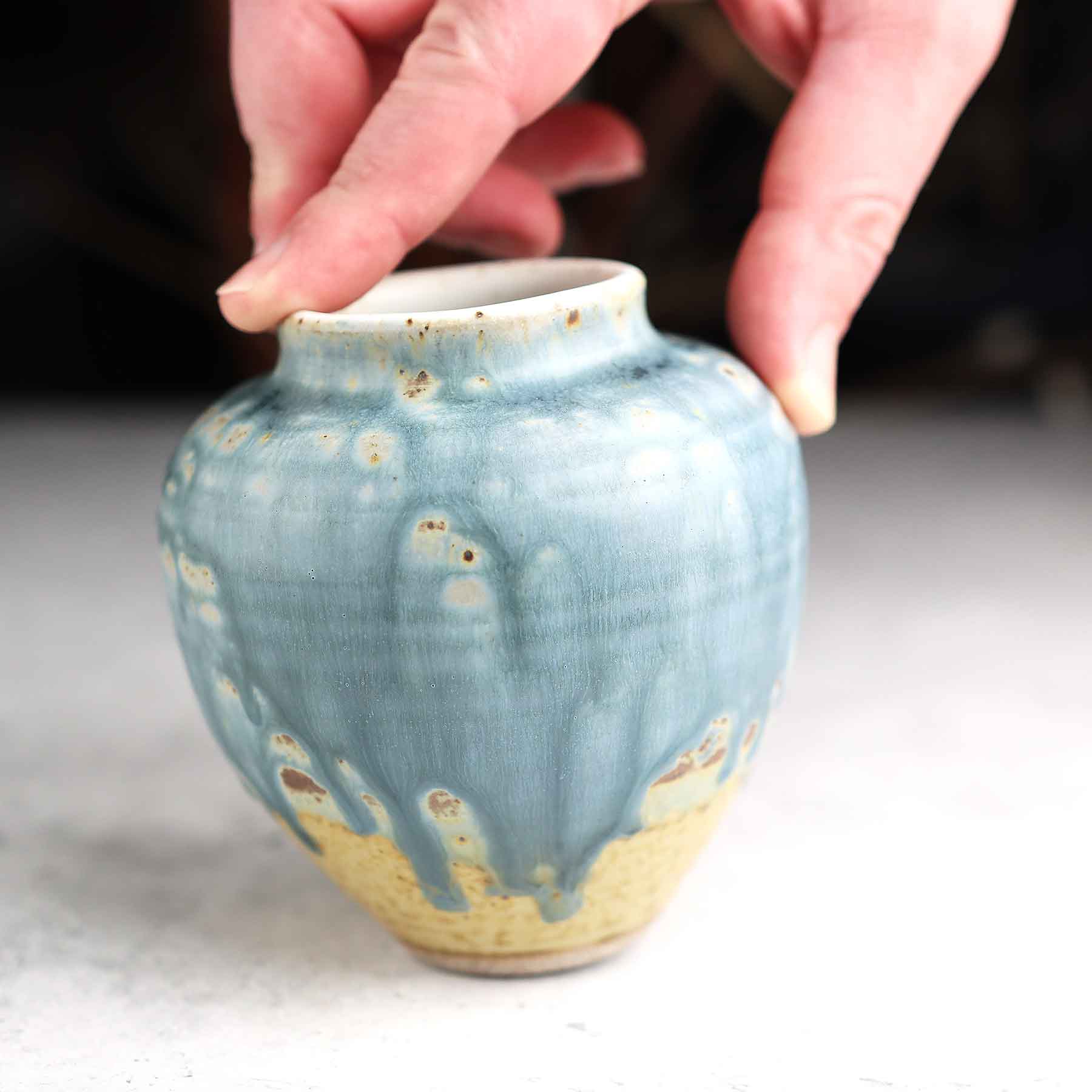 Small Belly Vase; Lba