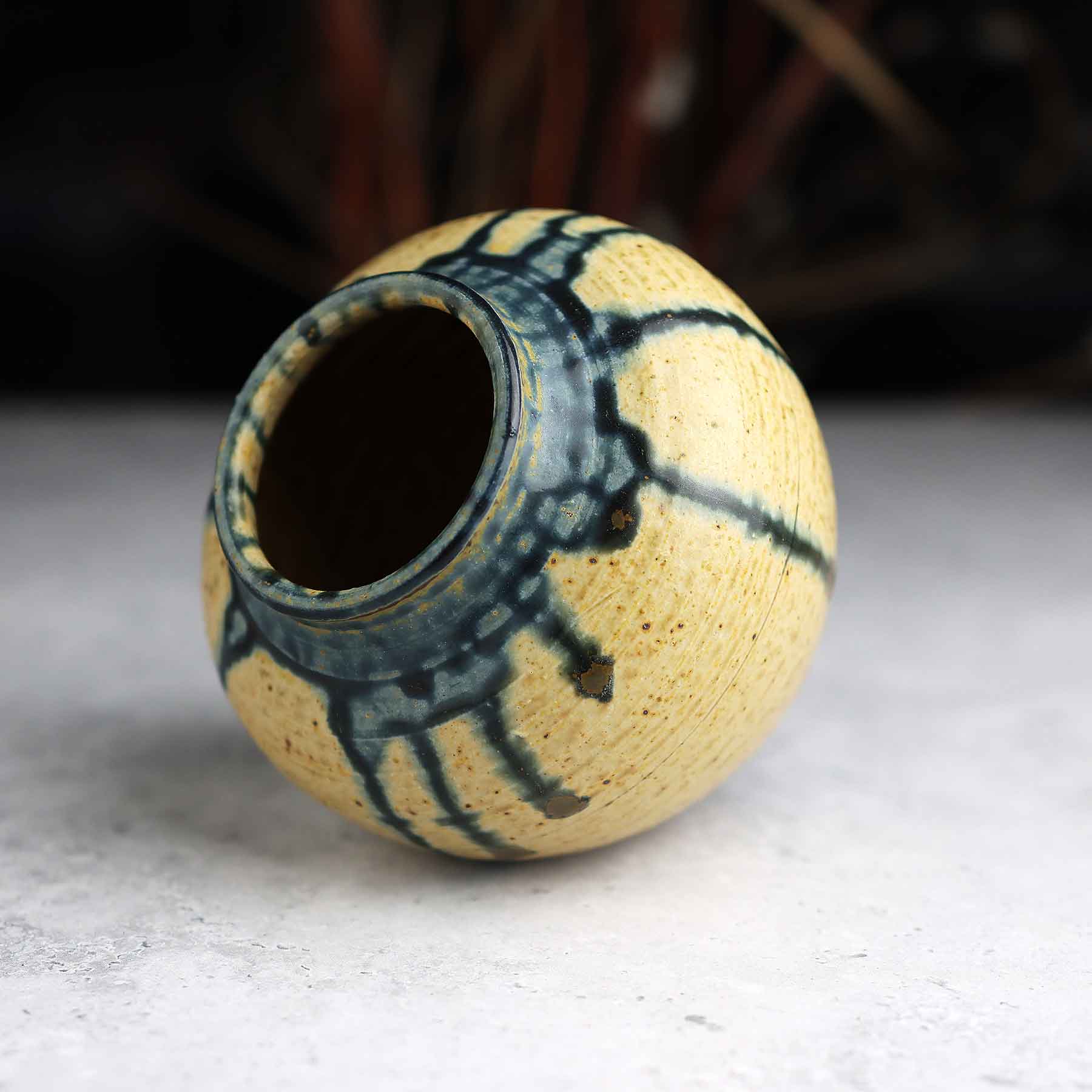 Small Belly Vase; Yba