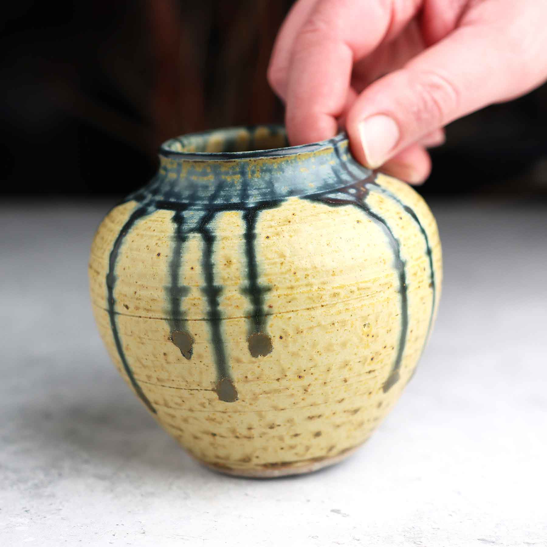 Small Belly Vase; Yba