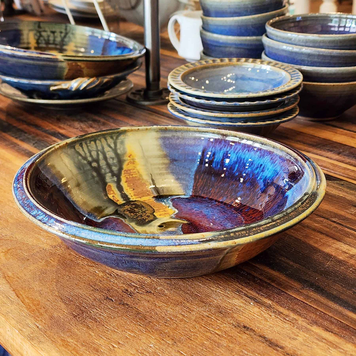 Serving Bowl in Mixed Ash (LTD)
