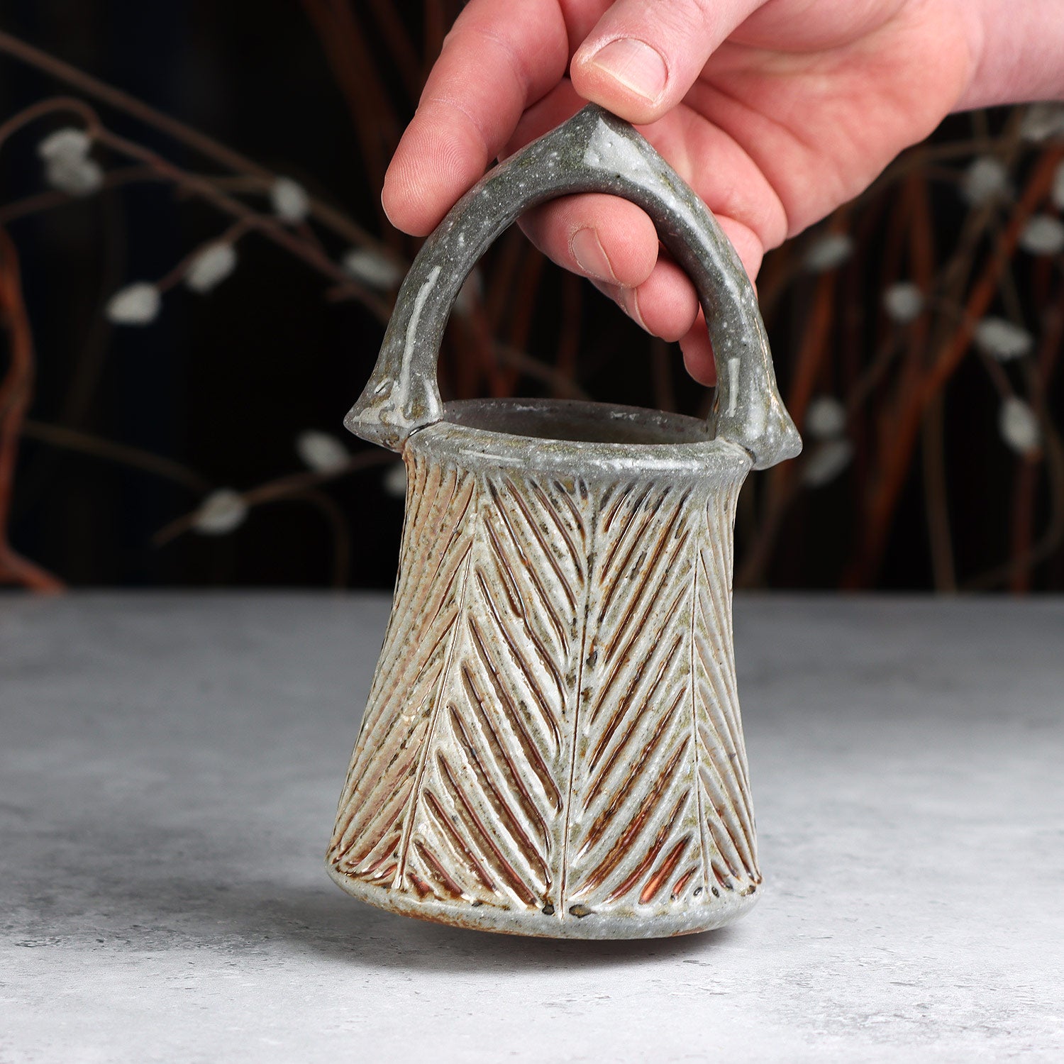 Soda Fired Small Vase