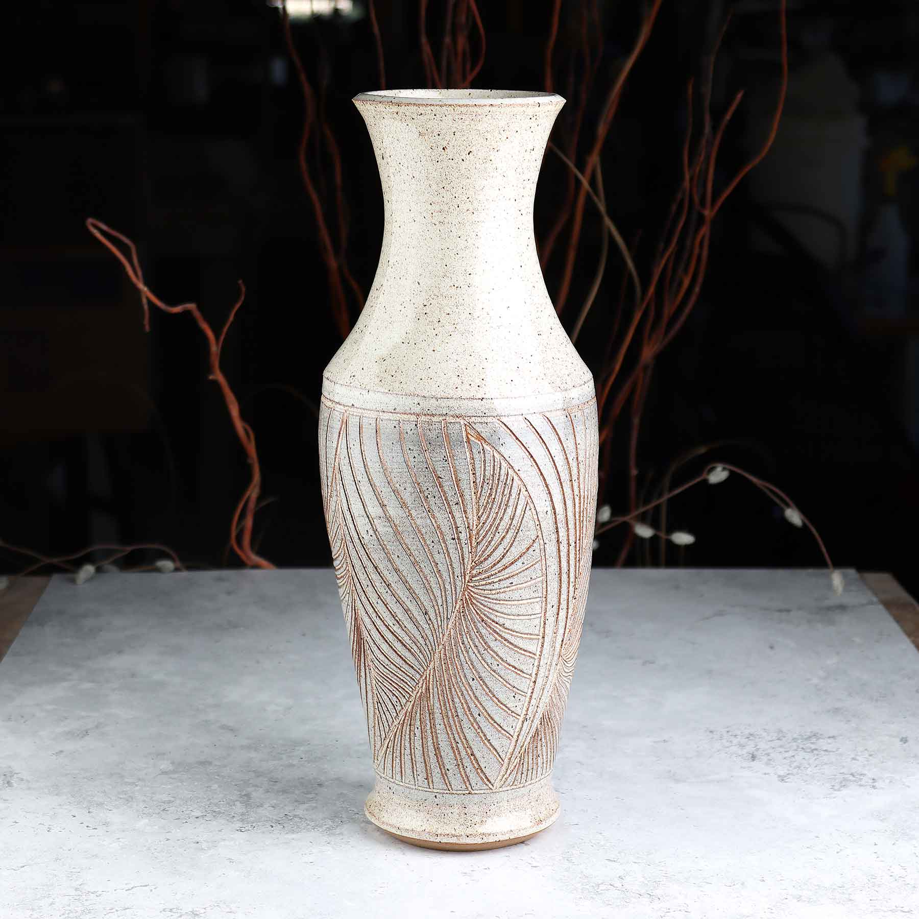 Carved Vase