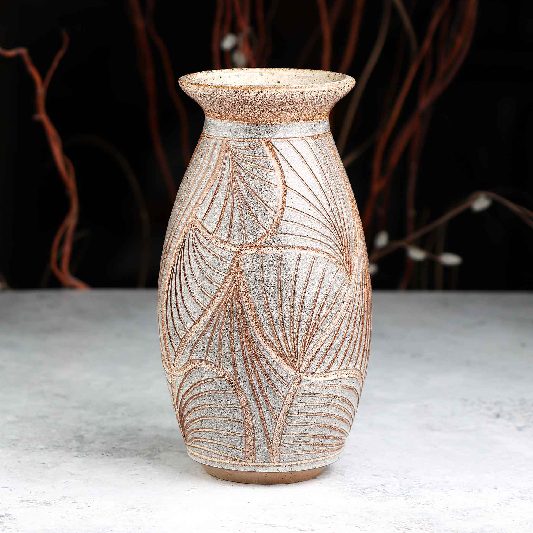 Carved Vase