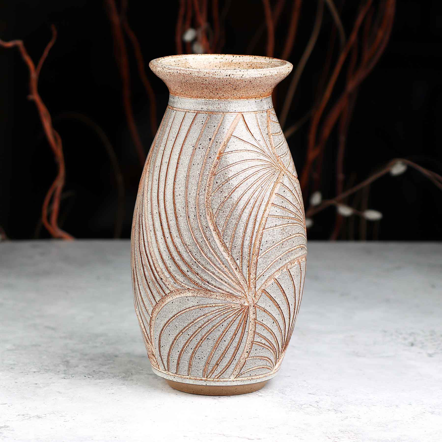 Carved Vase