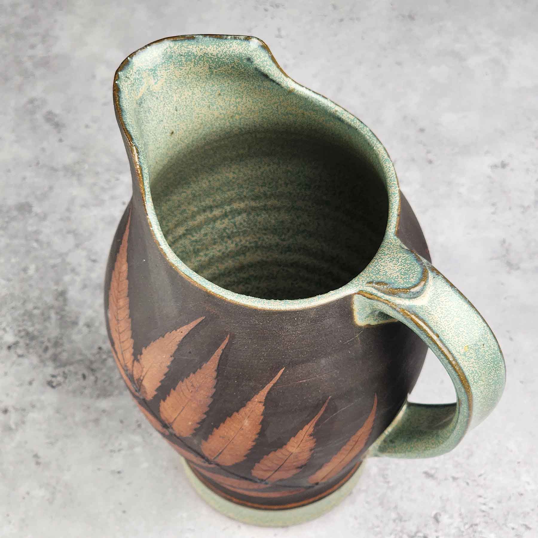 Botanical Relief Pitcher