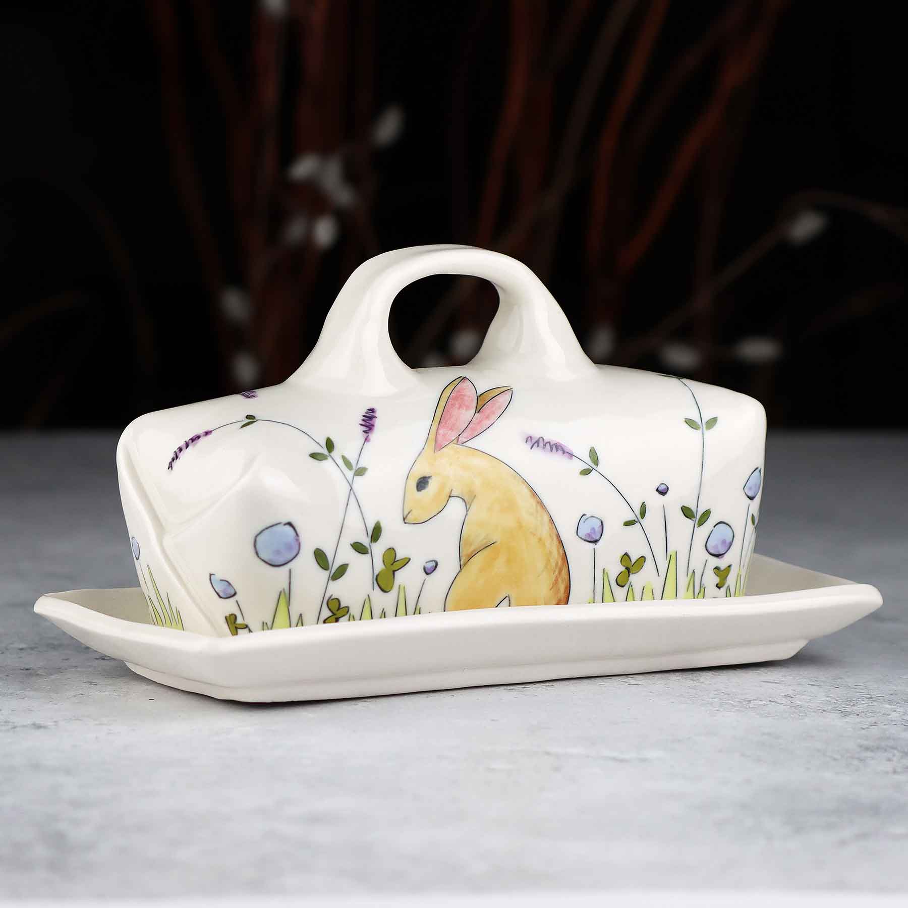 Bunny Butter Dish