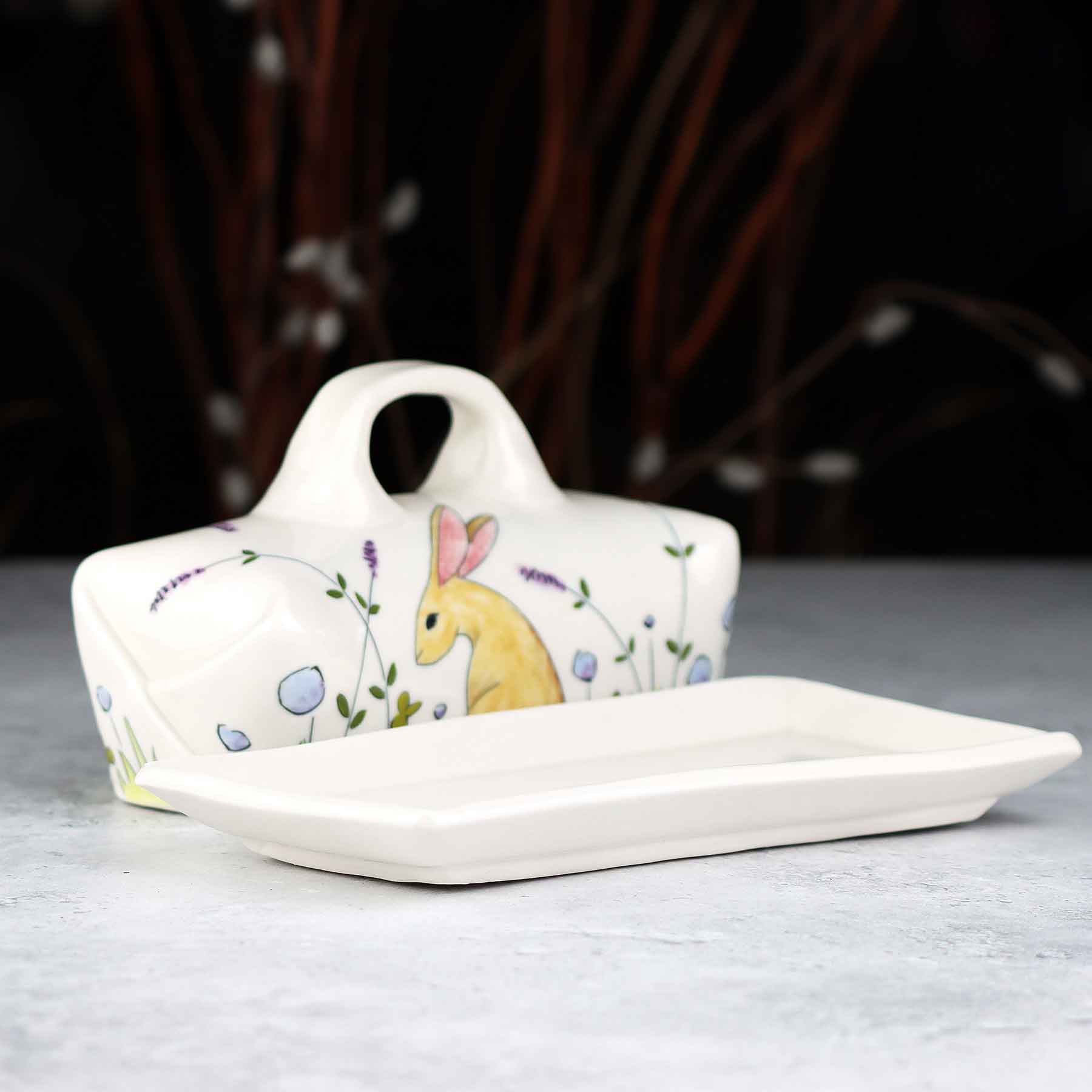 Bunny Butter Dish