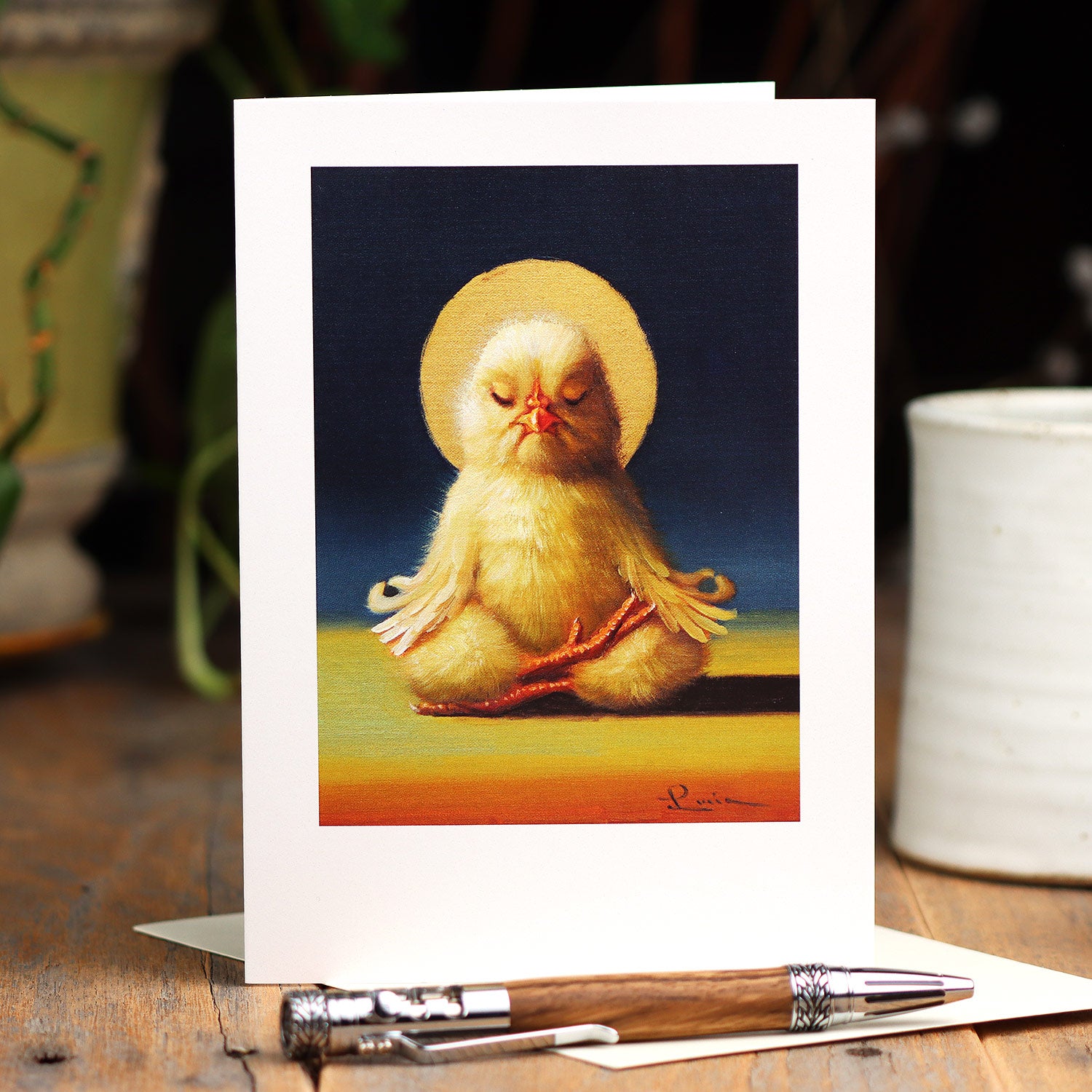 Yoga Chick, 5X7