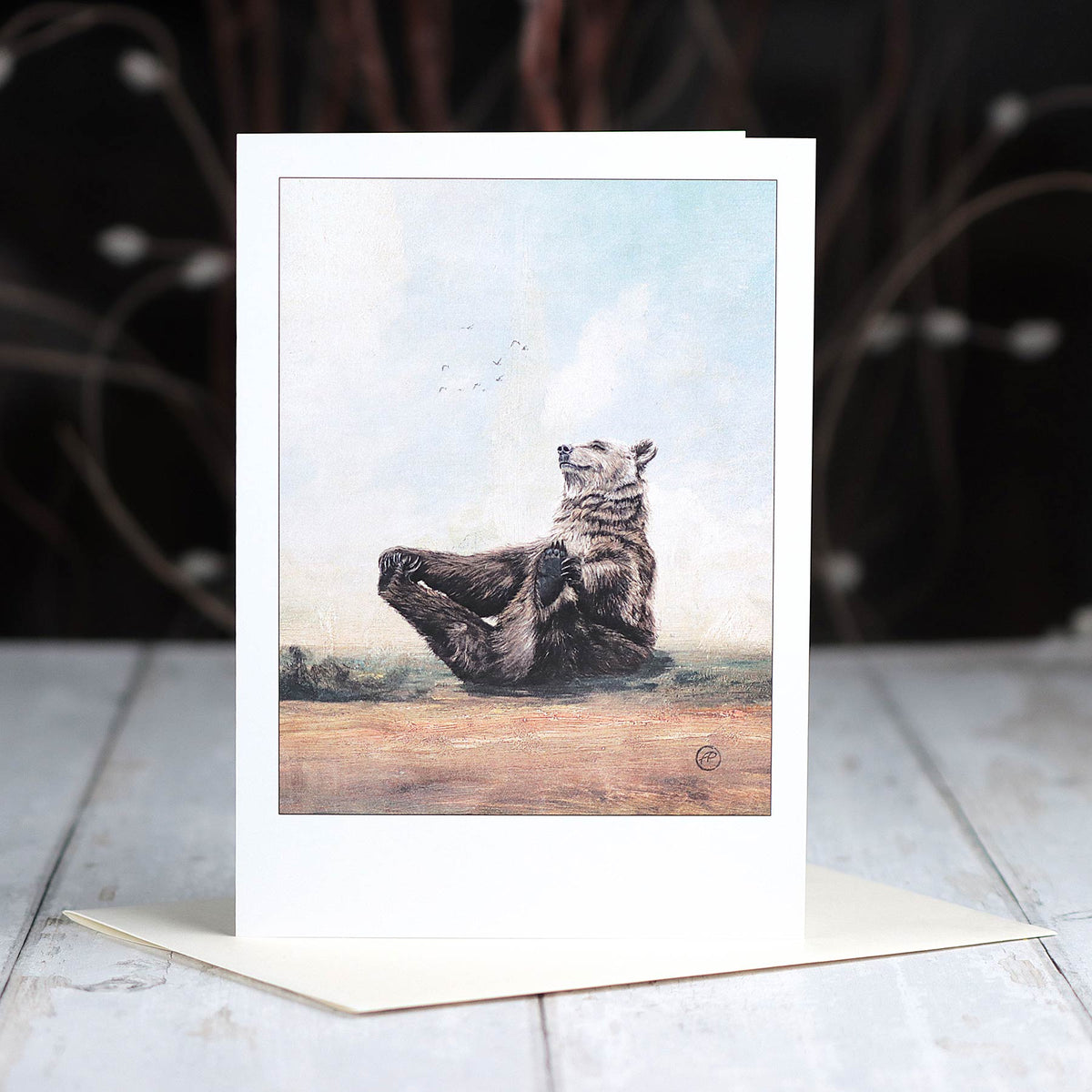 Yo the Yoga Bear, 5X7