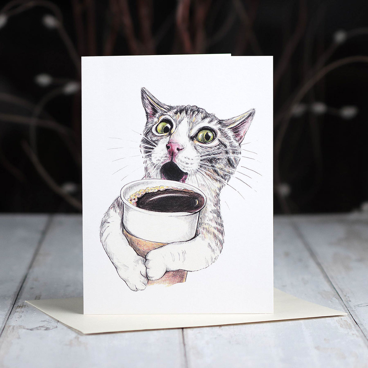 Drink More Coffee, 5X7