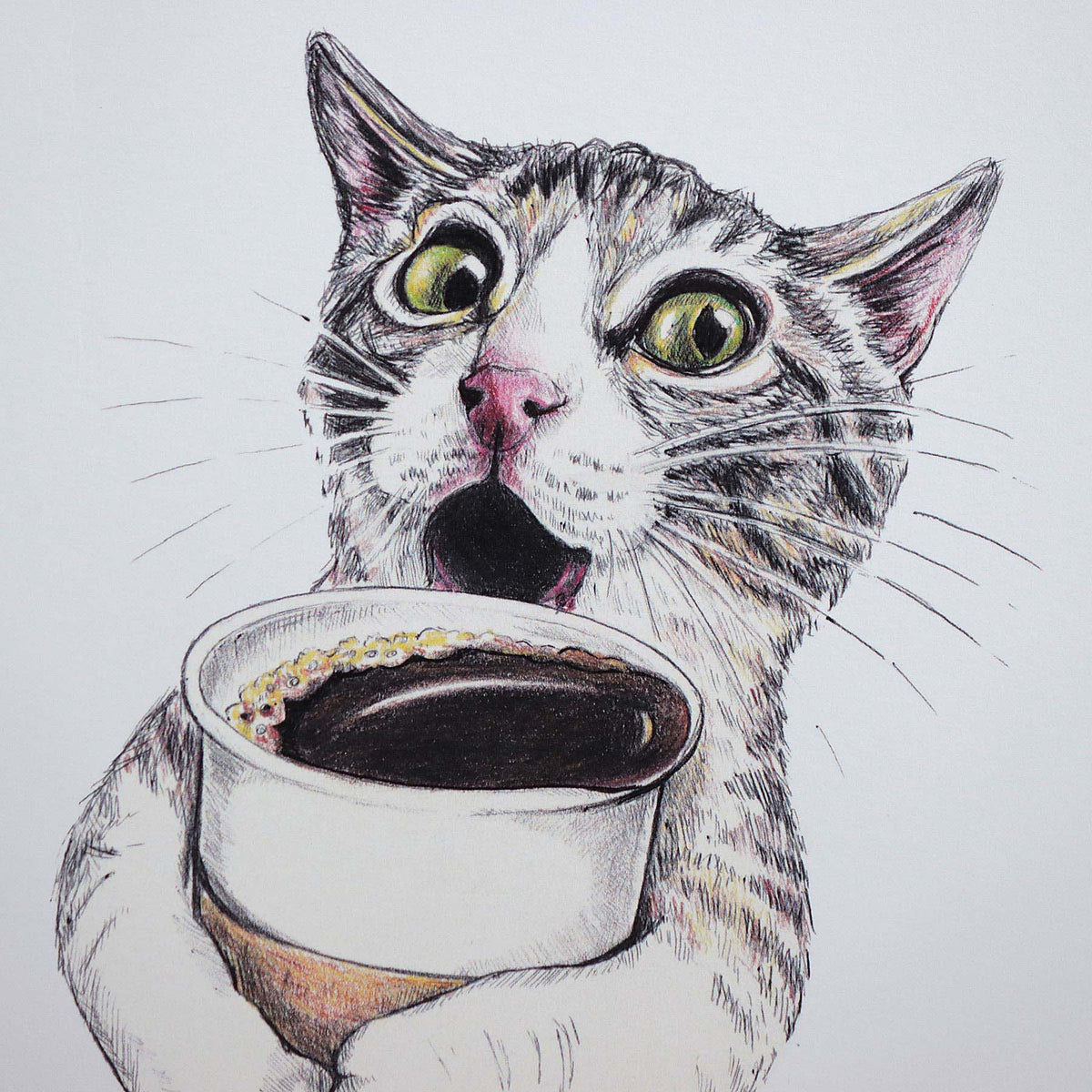 Drink More Coffee, 5X7