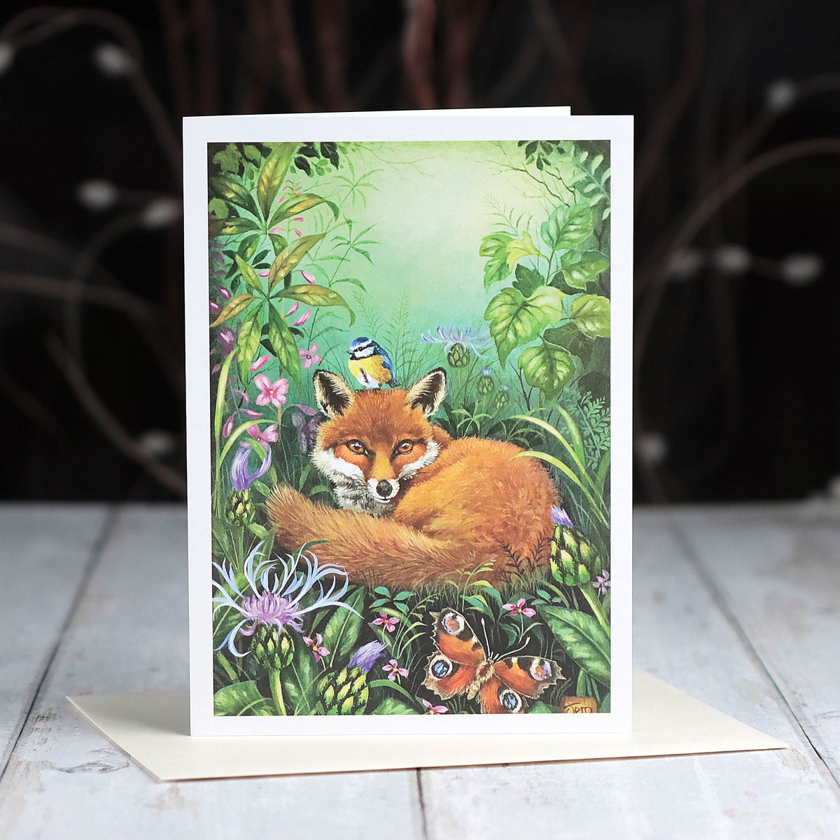 Springtime Fox, 5X7