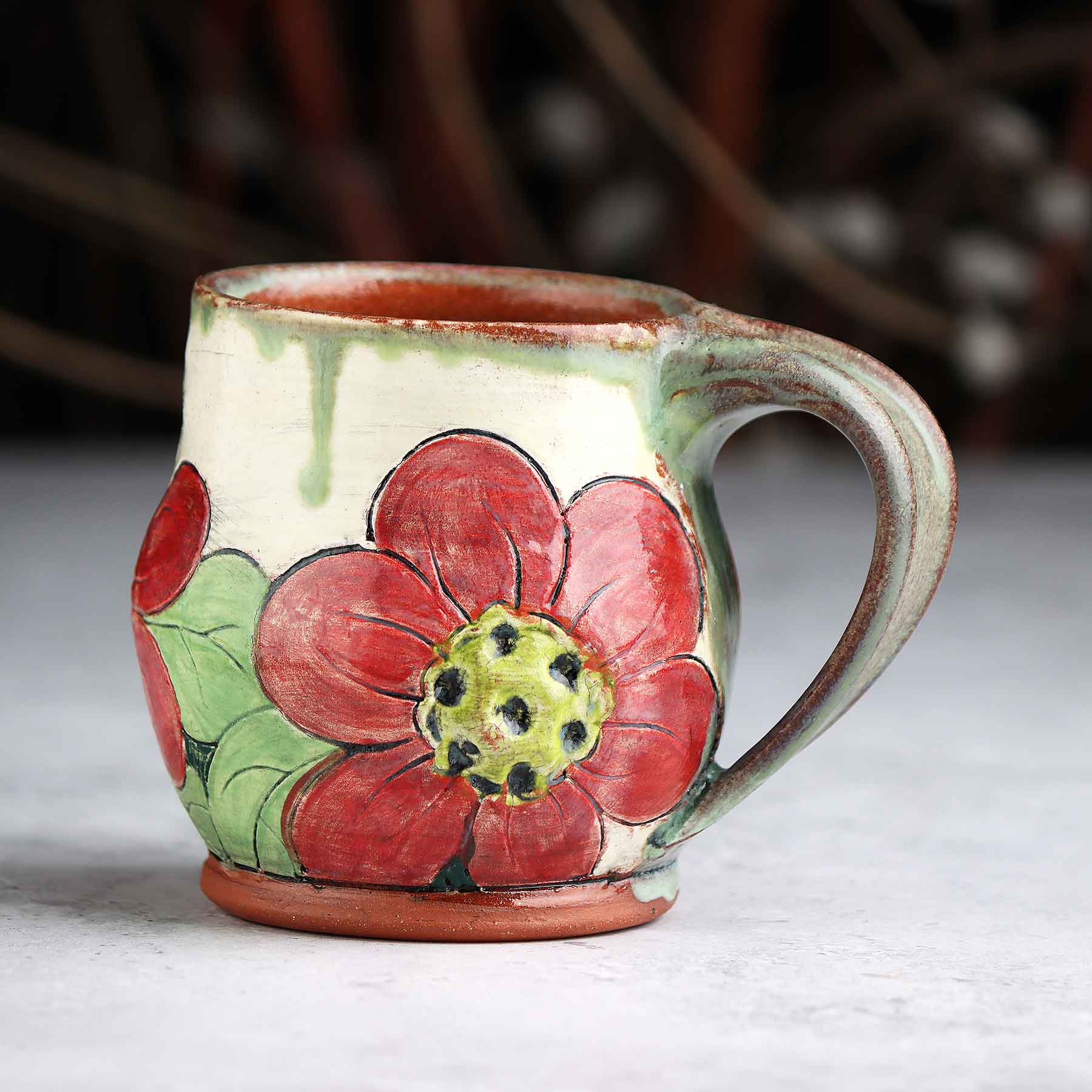 Sgraffito Mug