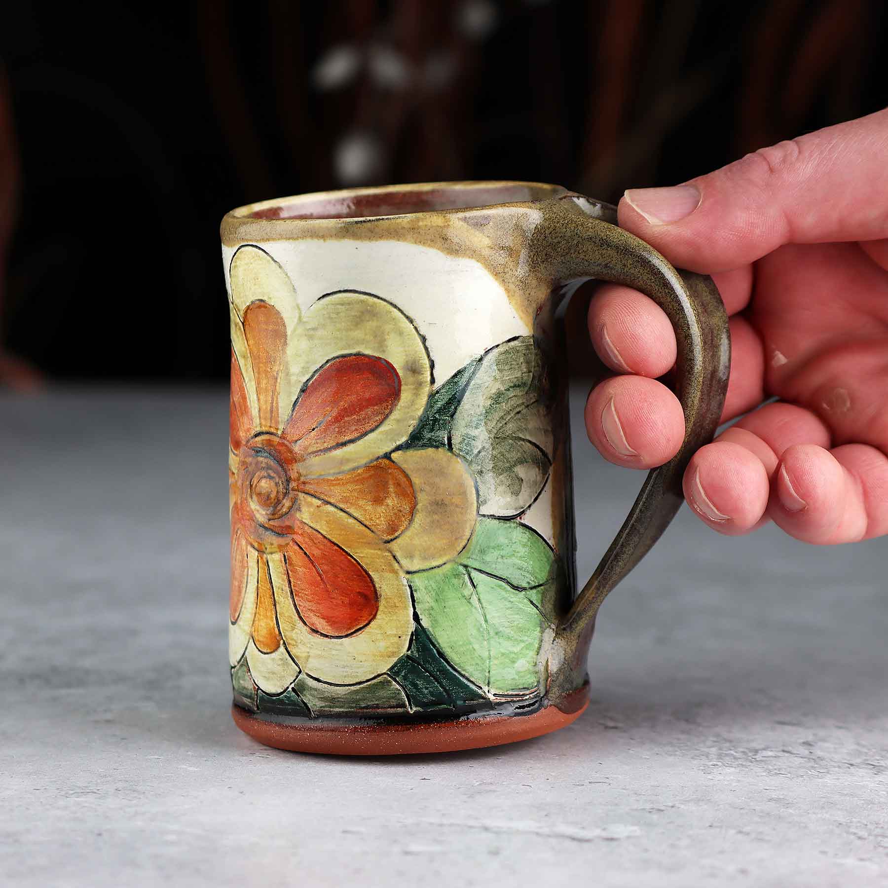 Painted Mug