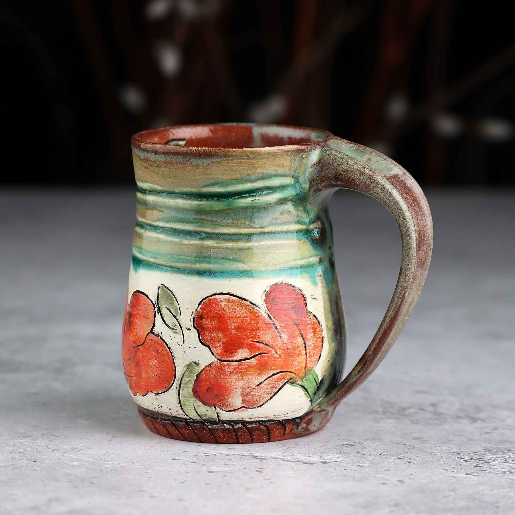 Painted Mug