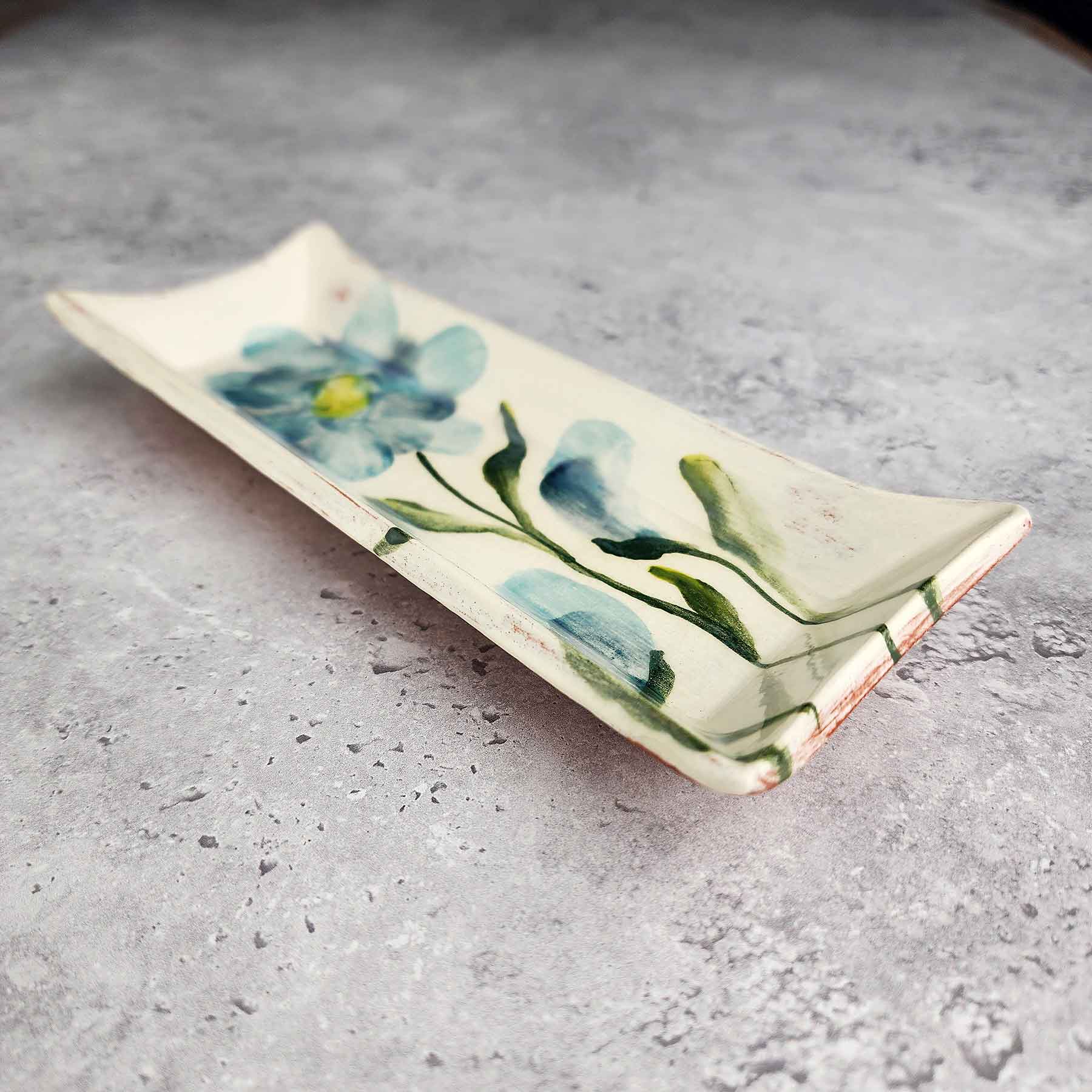 Painted Butter Dish