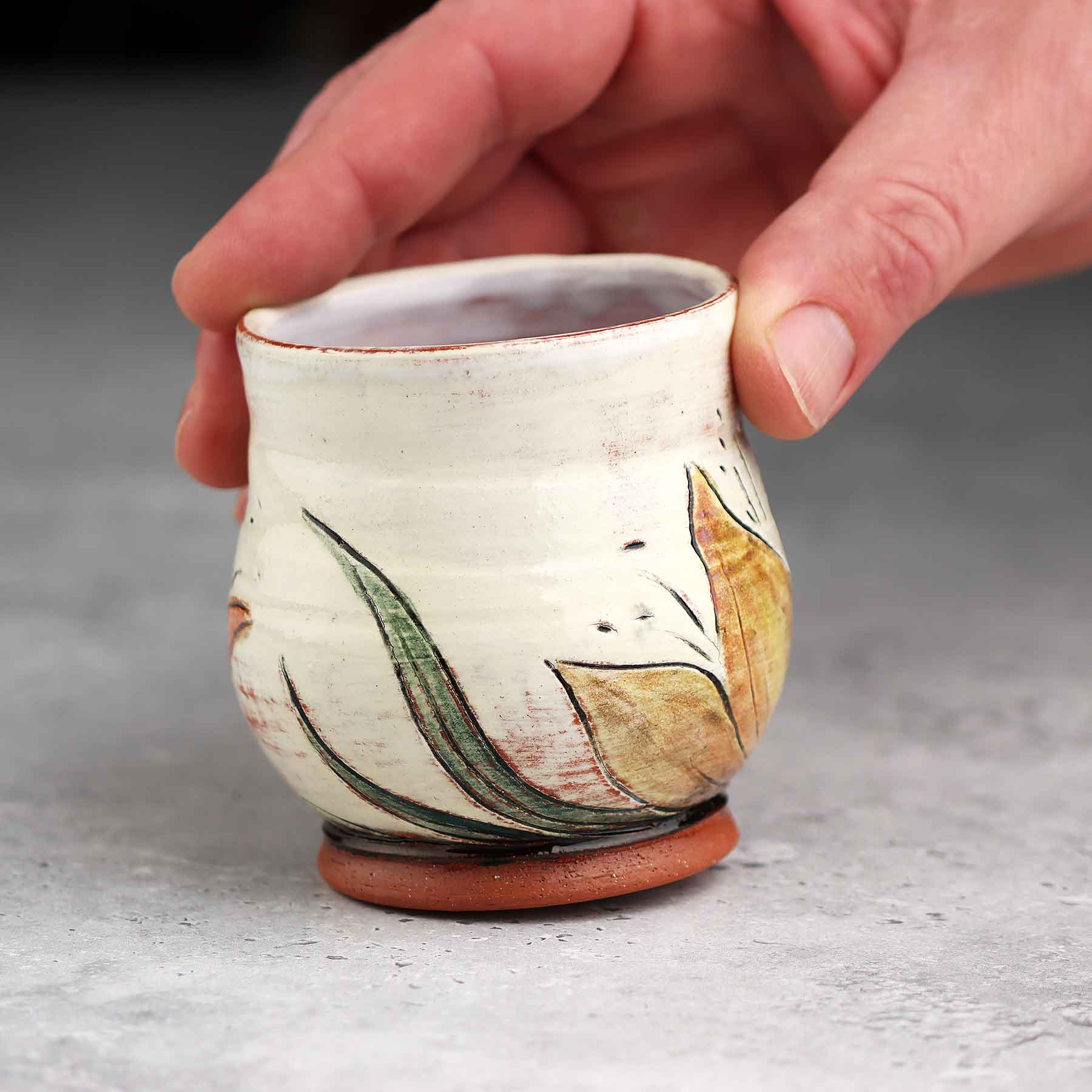 Sgraffito Cup/Vase