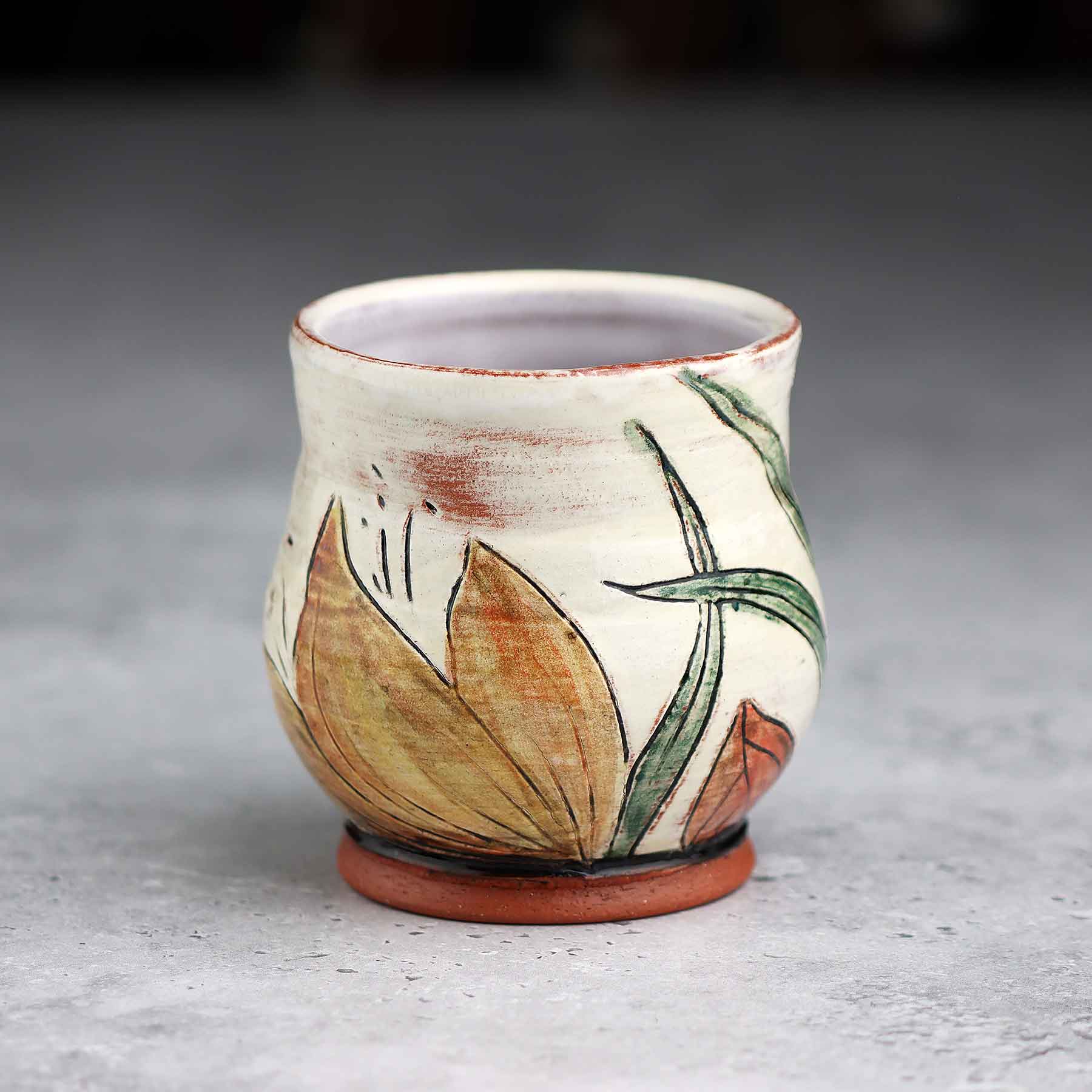 Sgraffito Cup/Vase