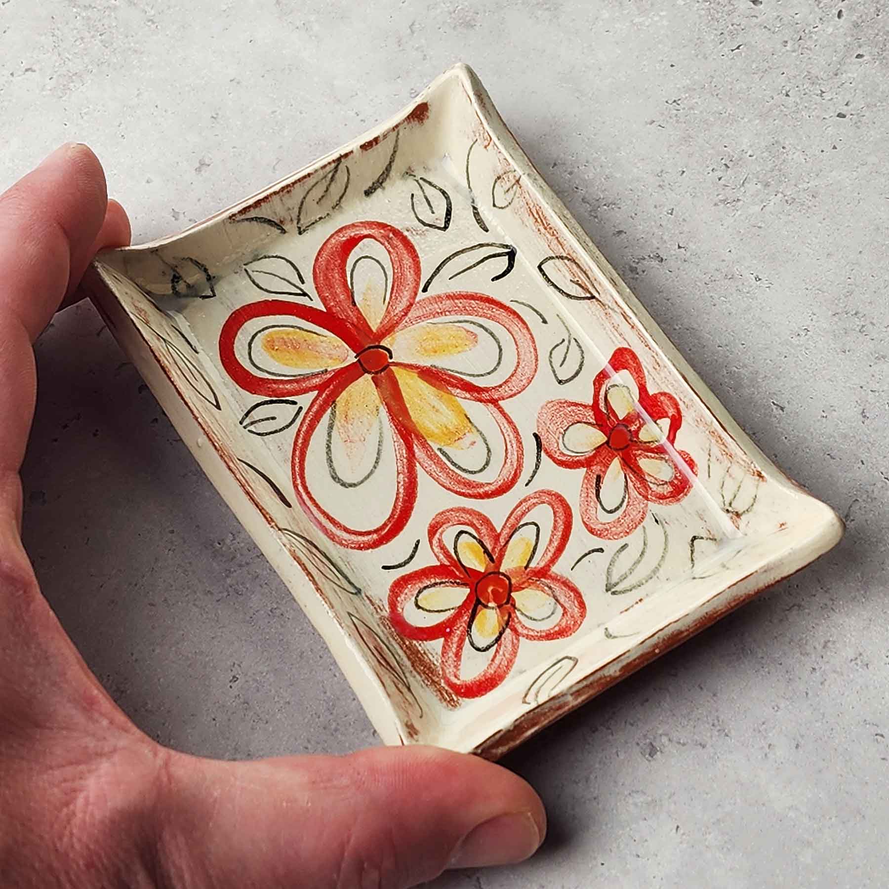 Brushwork Soap Dish