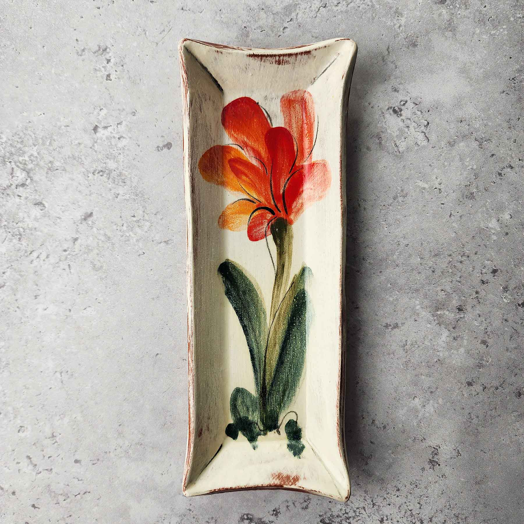 Brushwork Butter Dish