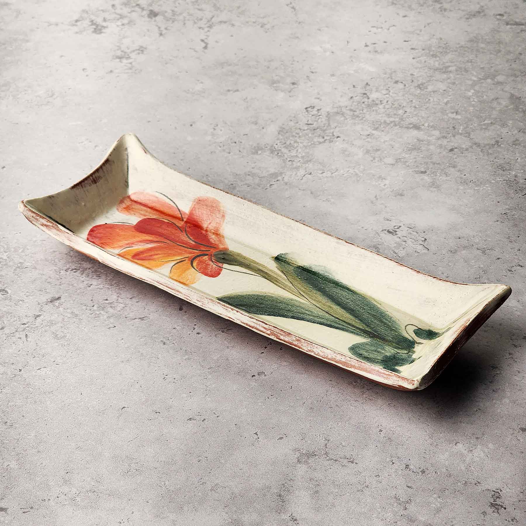 Brushwork Butter Dish