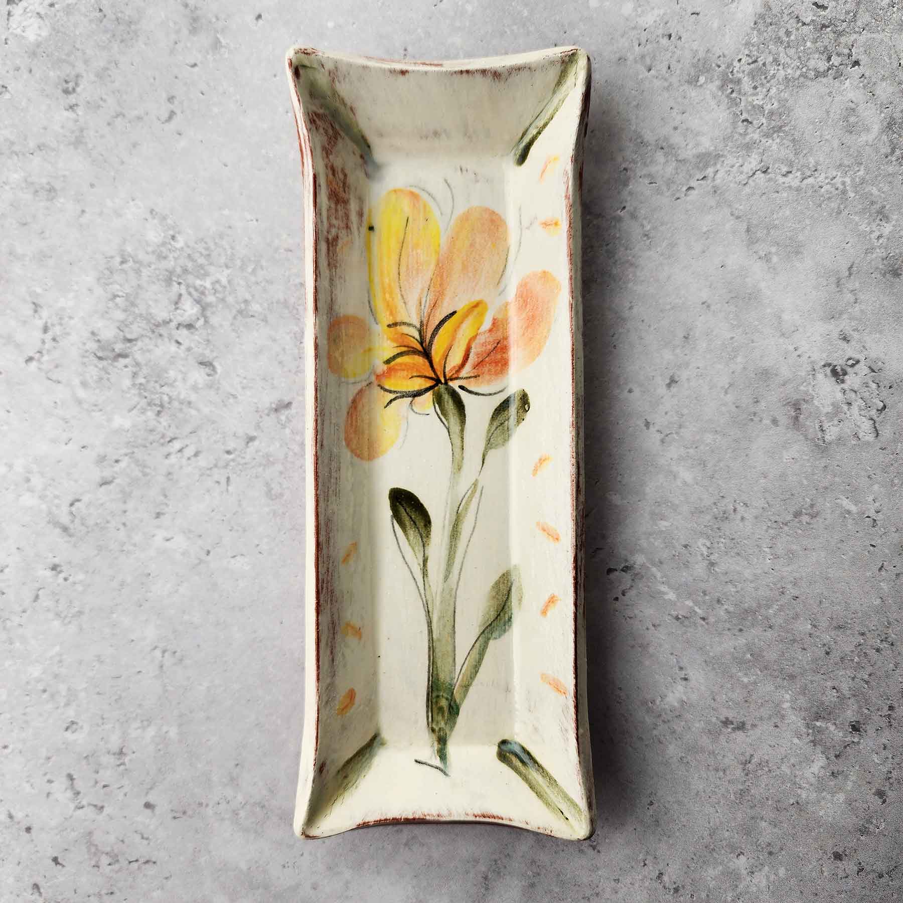 Brushwork Butter Dish