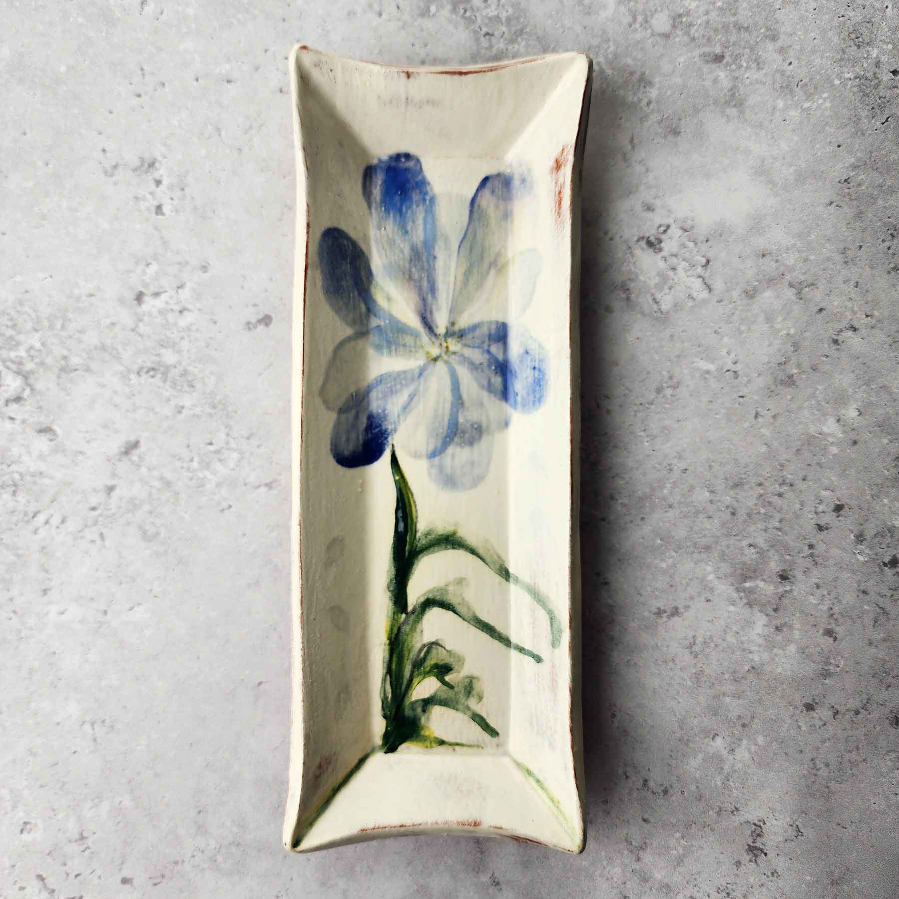 Brushwork Butter Dish