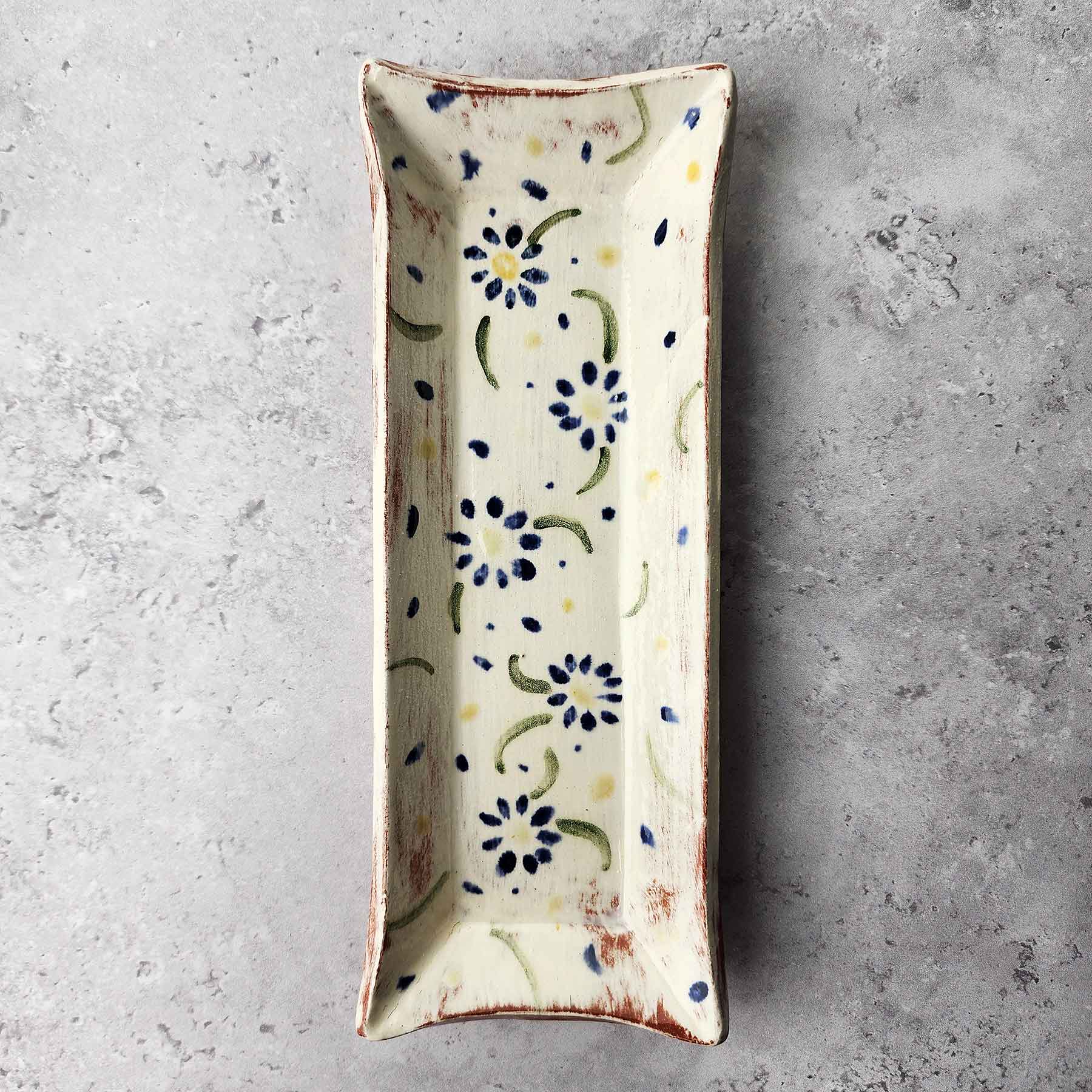 Brushwork Butter Dish