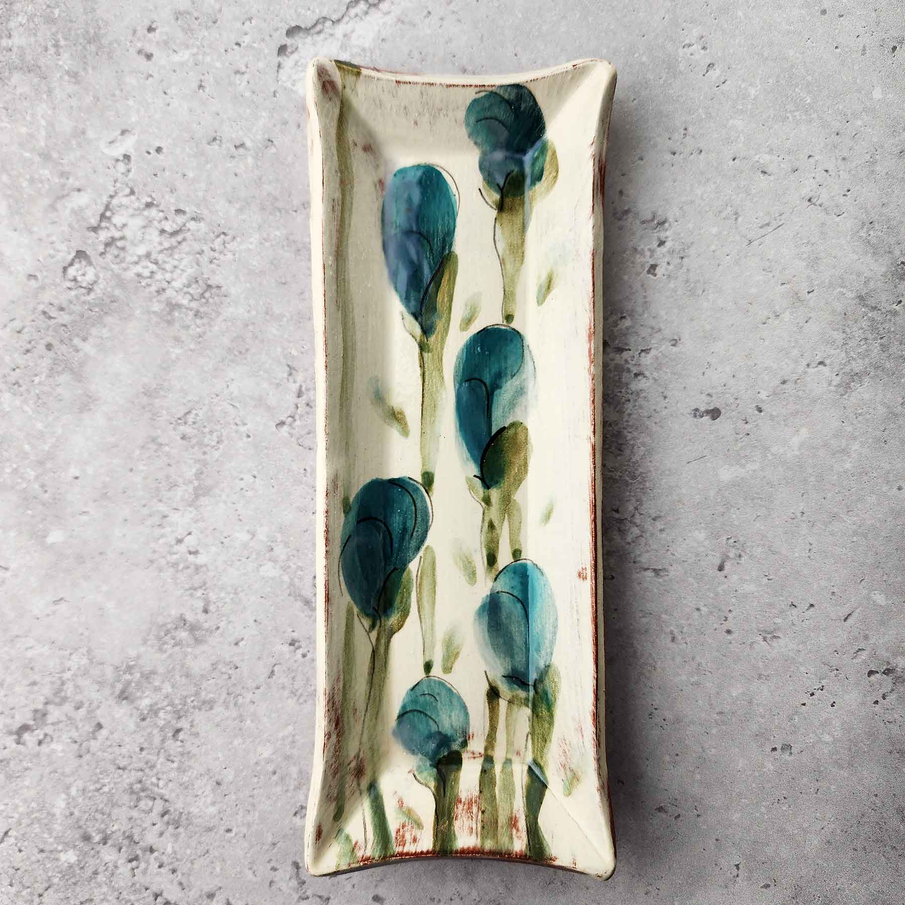 Brushwork Butter Dish