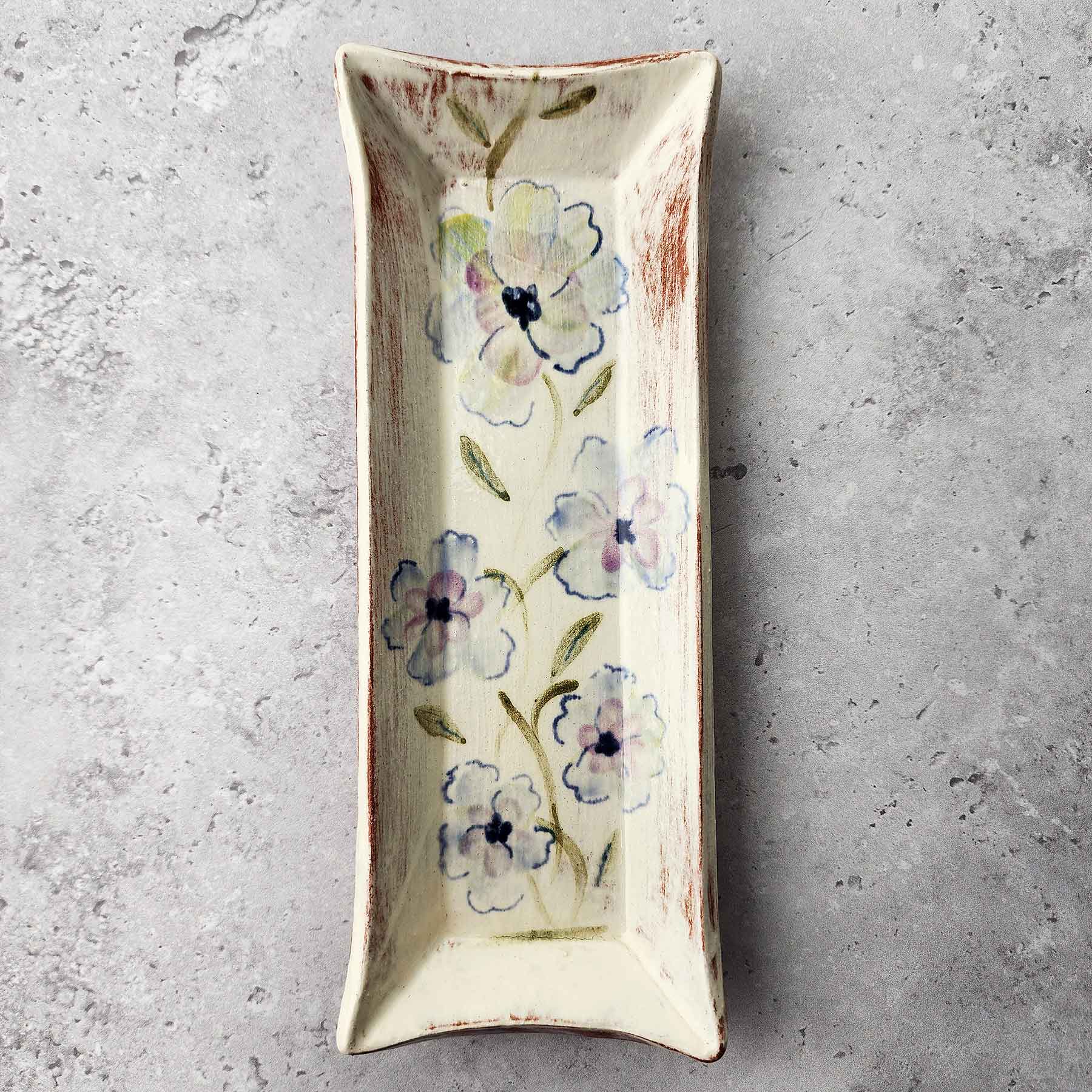 Brushwork Butter Dish