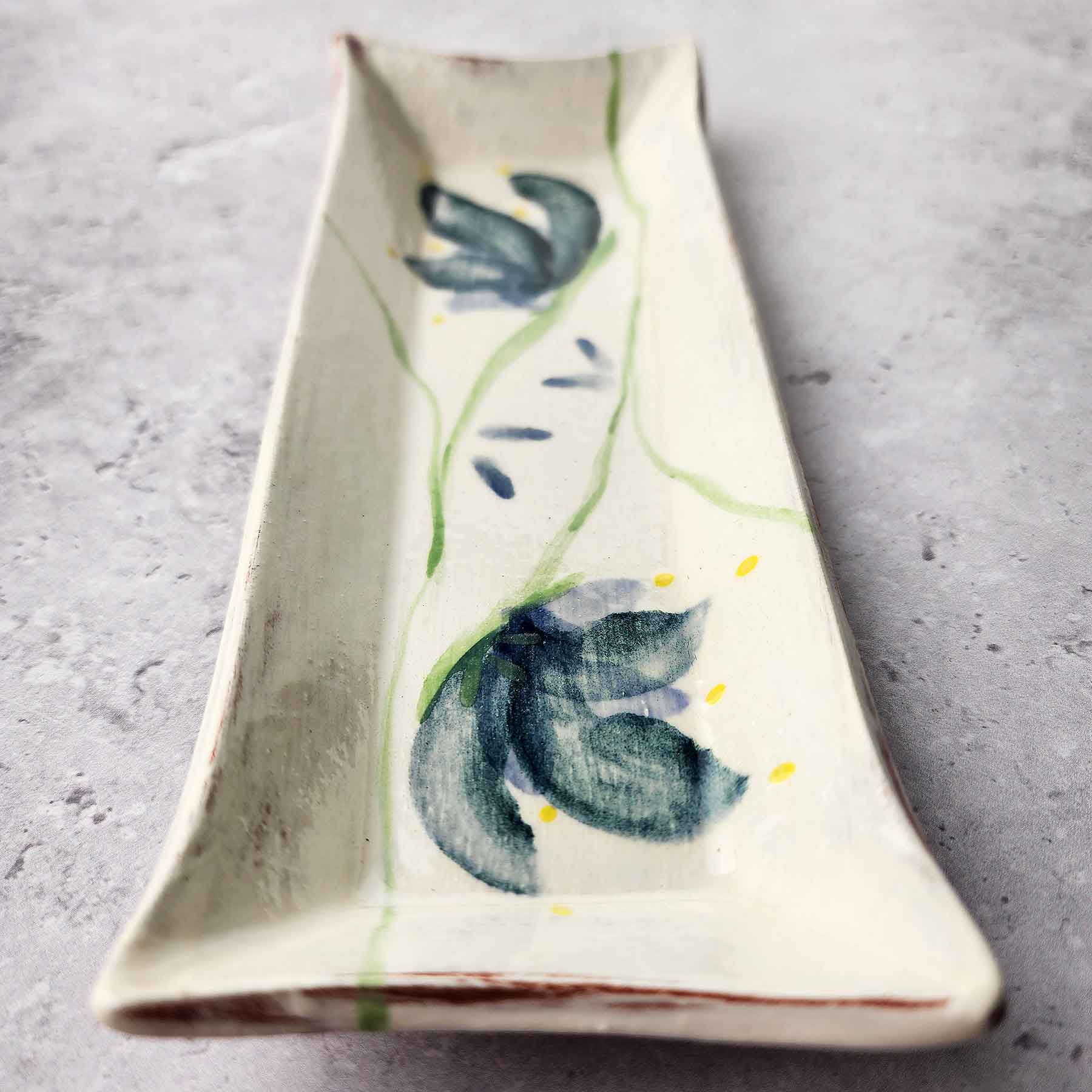 Brushwork Butter Dish