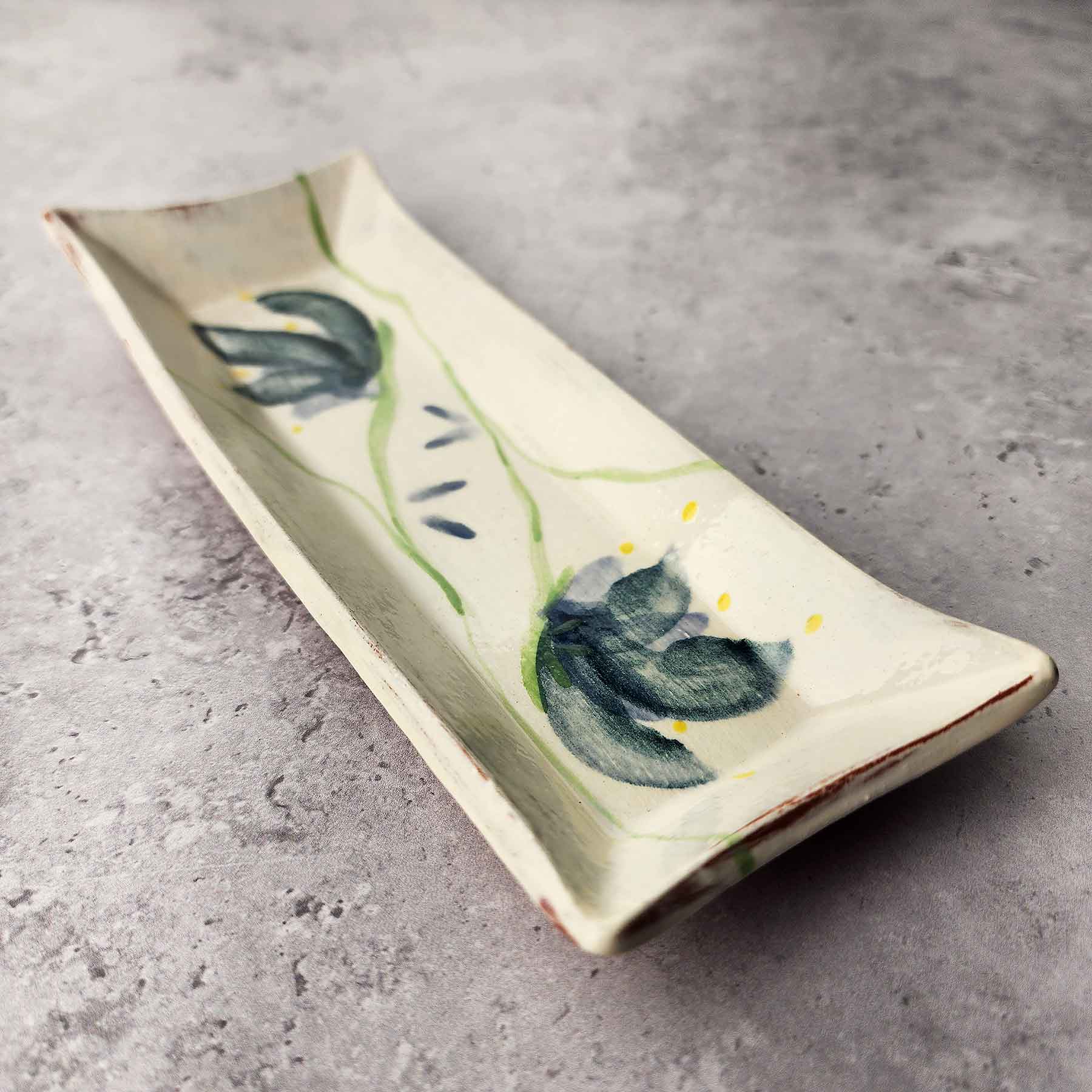 Brushwork Butter Dish