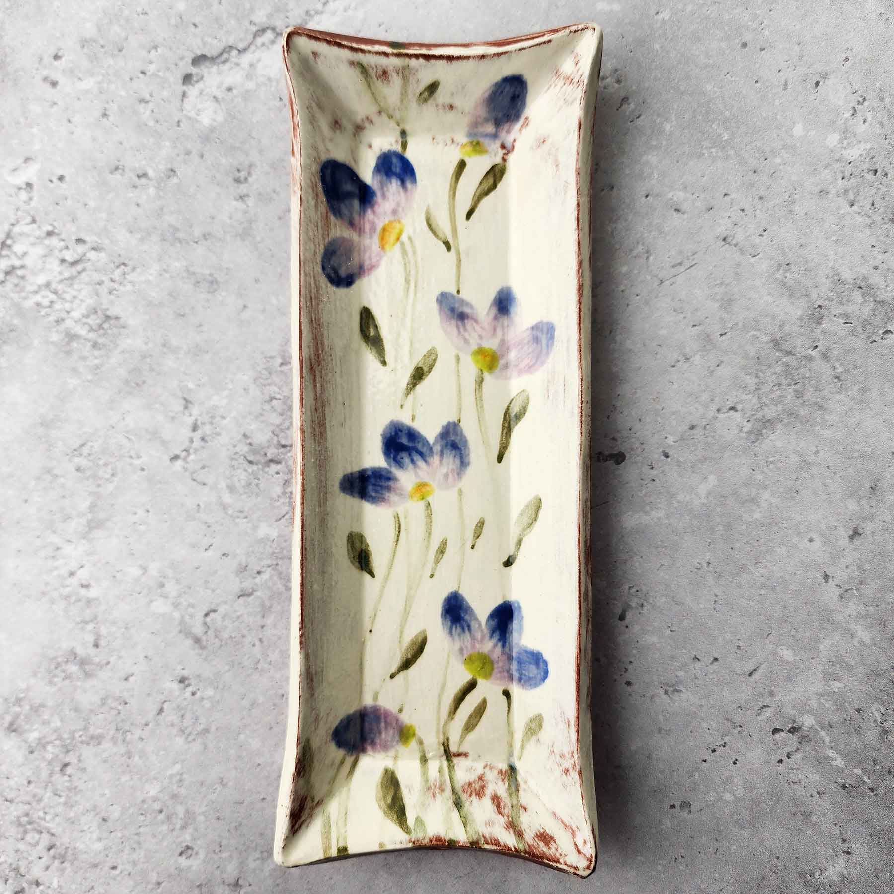 Brushwork Butter Dish