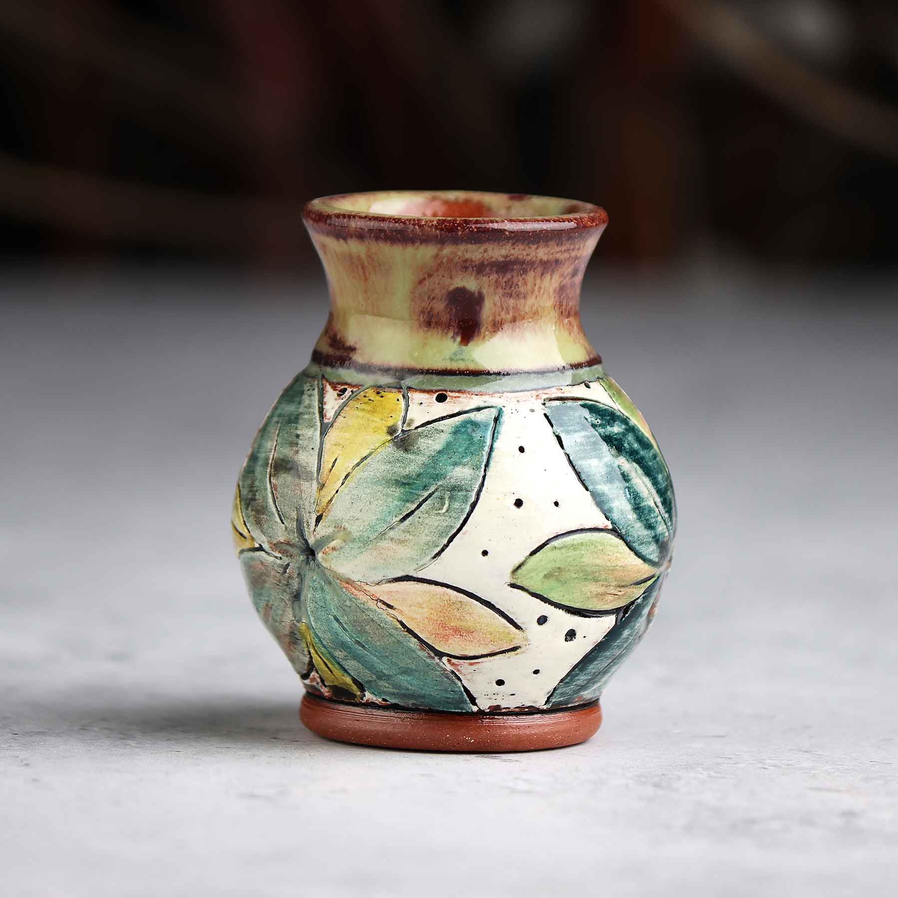 Brushwork Mini Vase