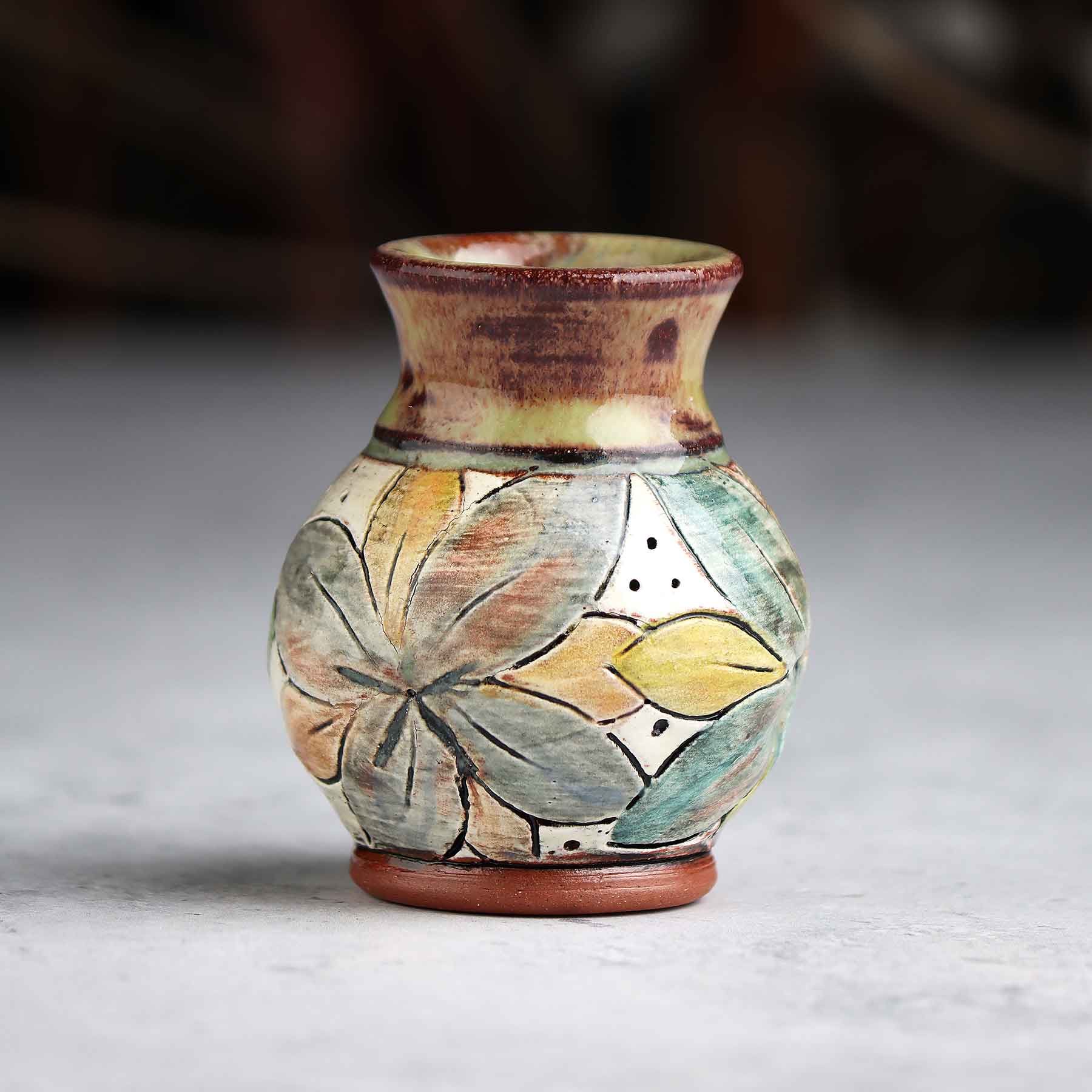 Brushwork Mini Vase