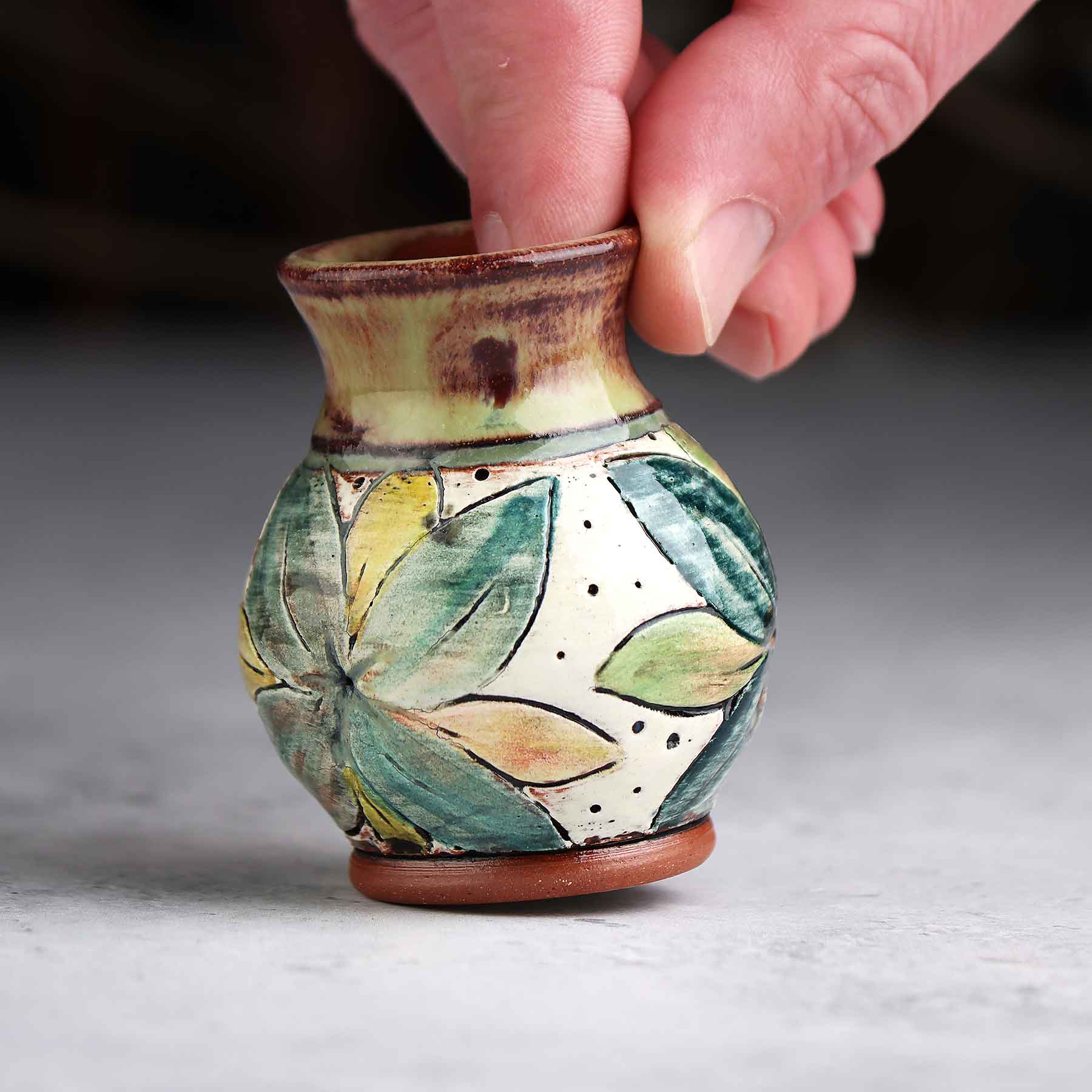 Brushwork Mini Vase