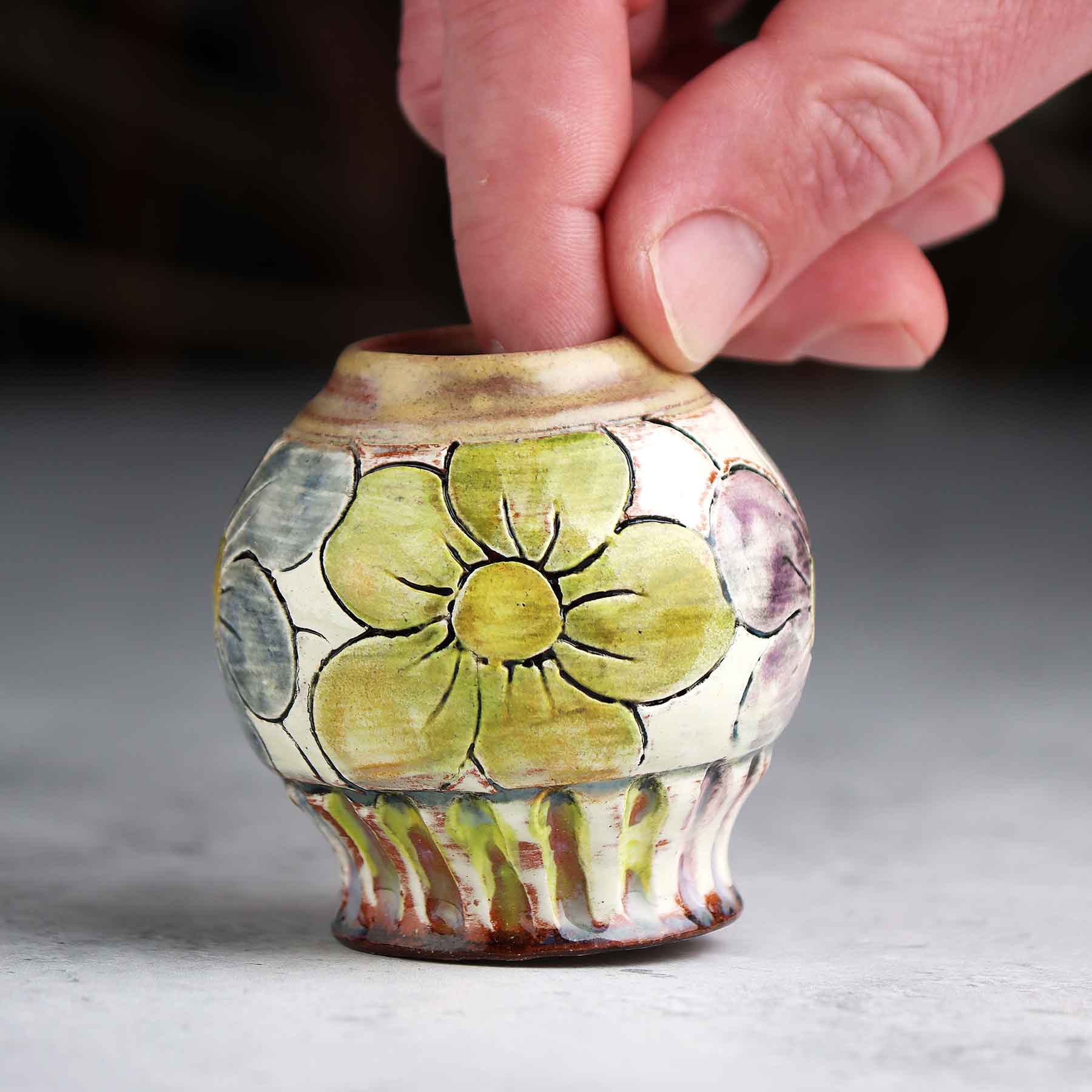 Brushwork Mini Vase