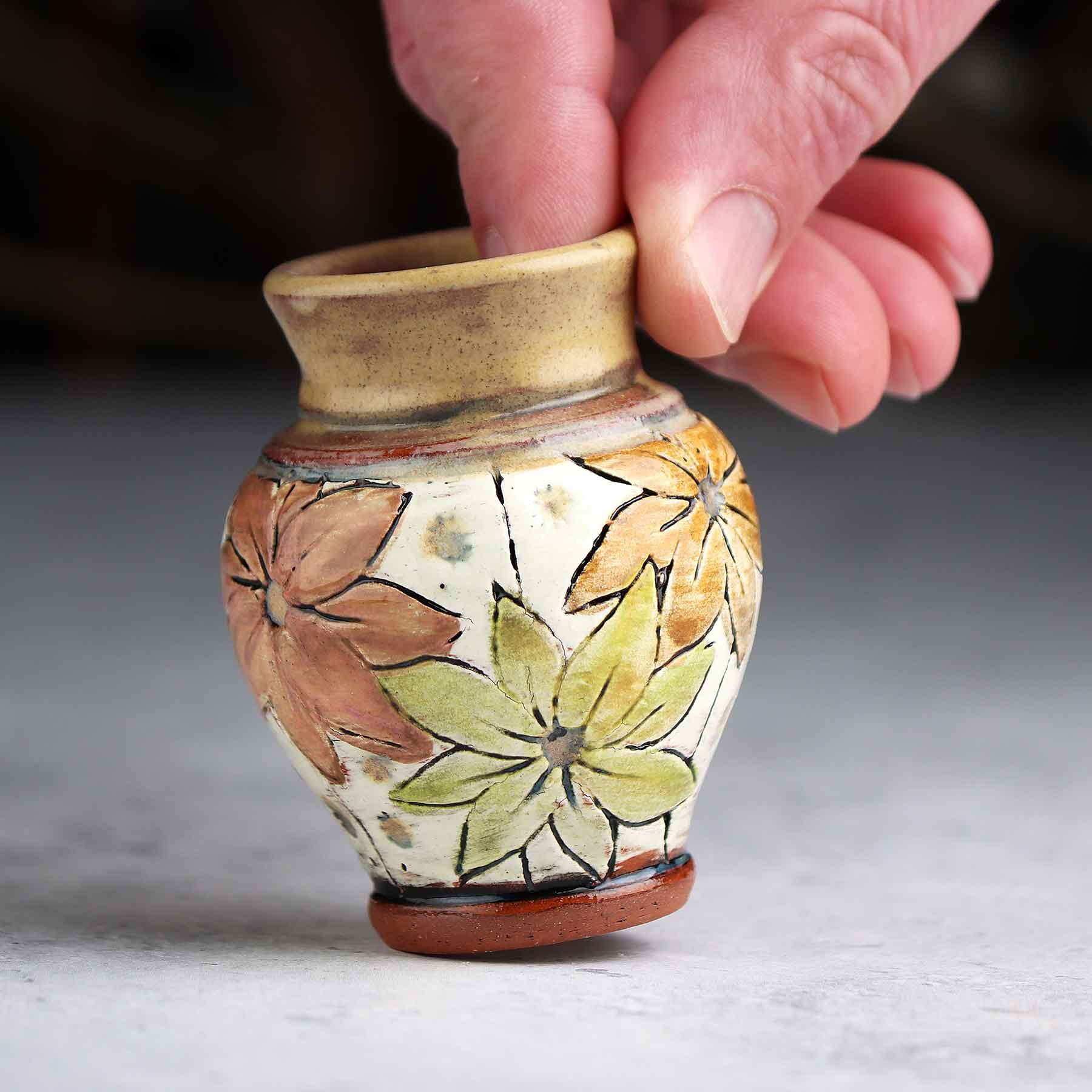 Brushwork Mini Vase