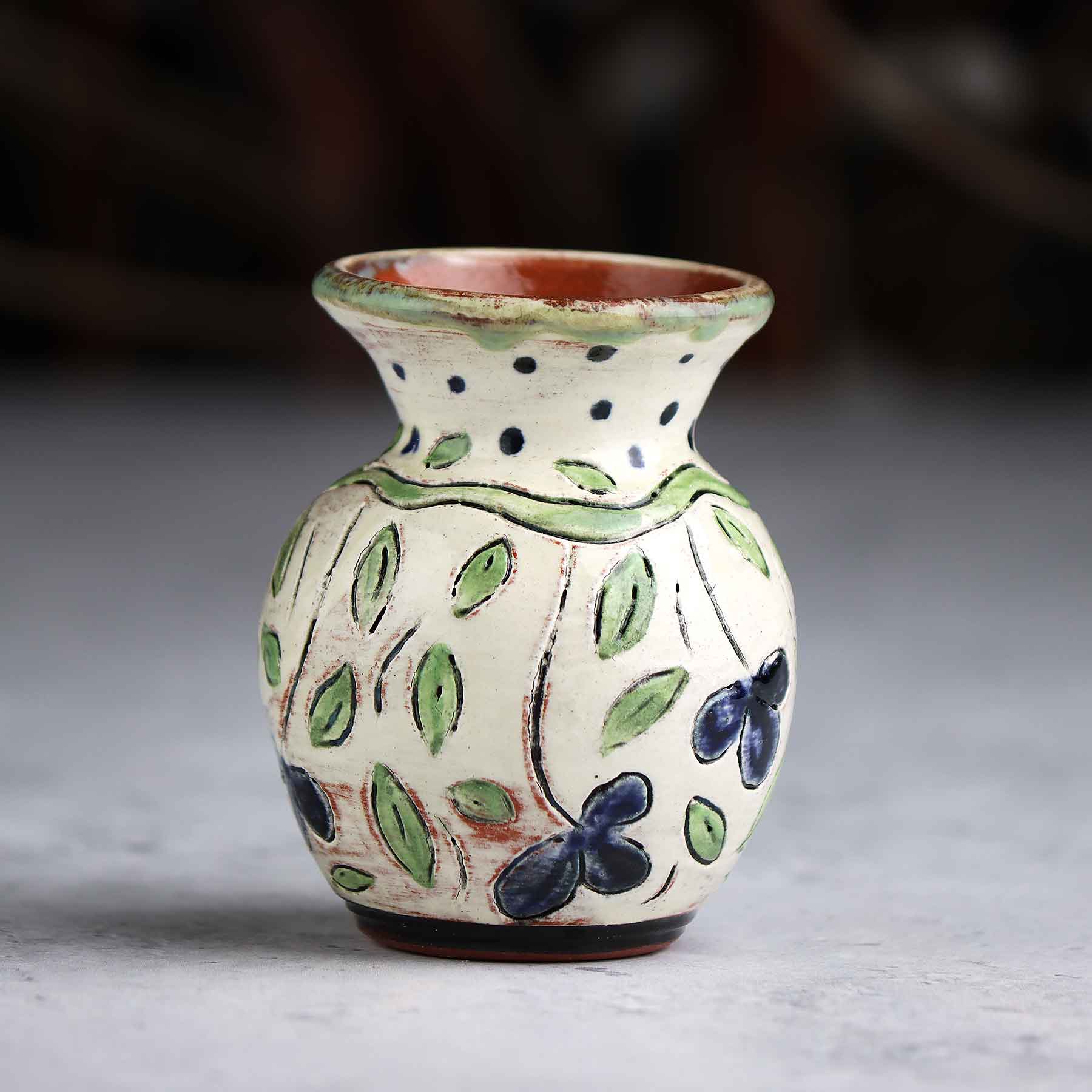 Brushwork Mini Vase