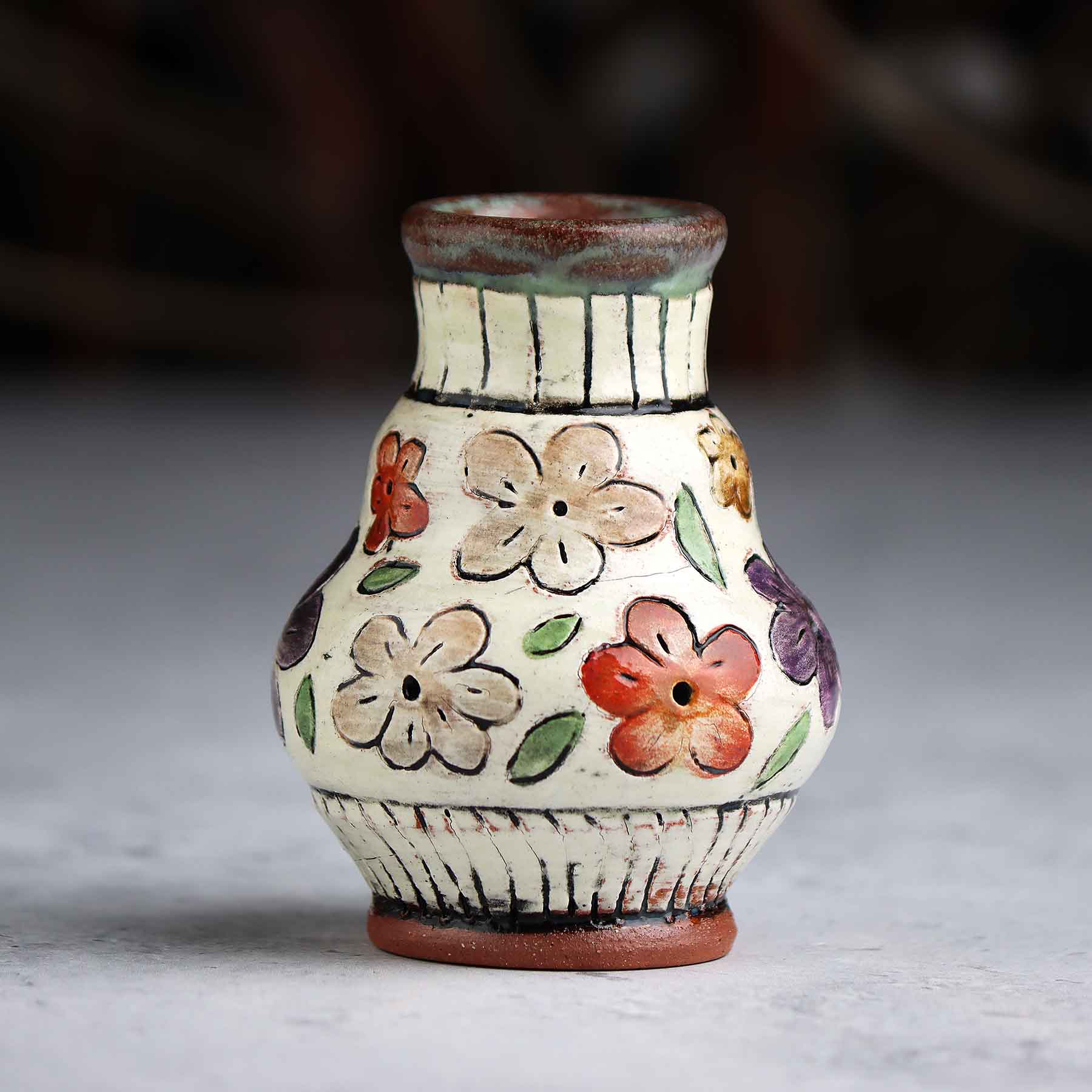 Brushwork Mini Vase