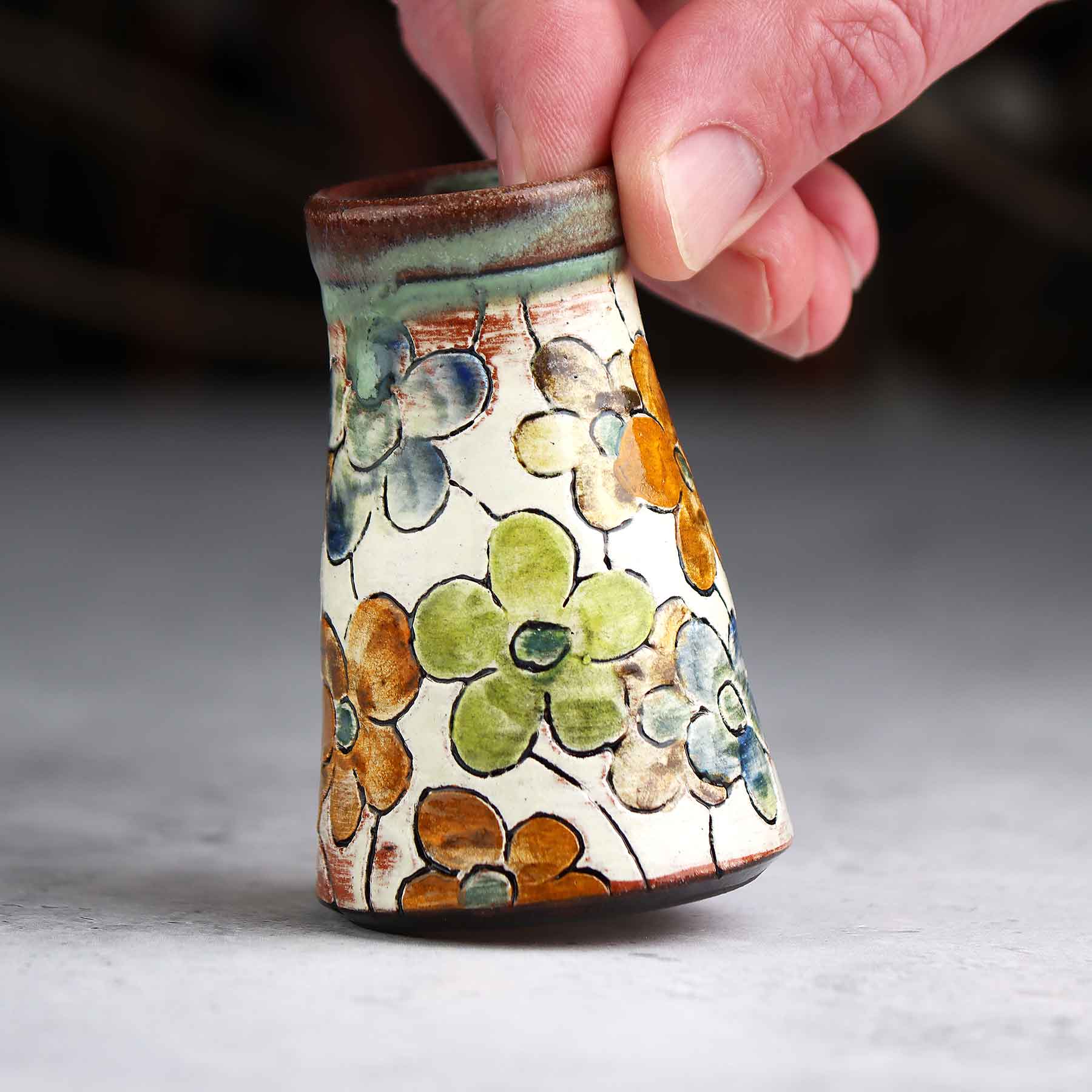 Brushwork Mini Vase